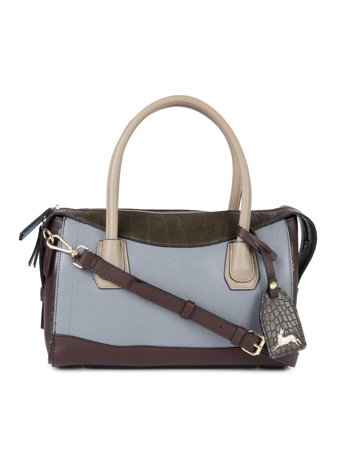 accessorize grey bag