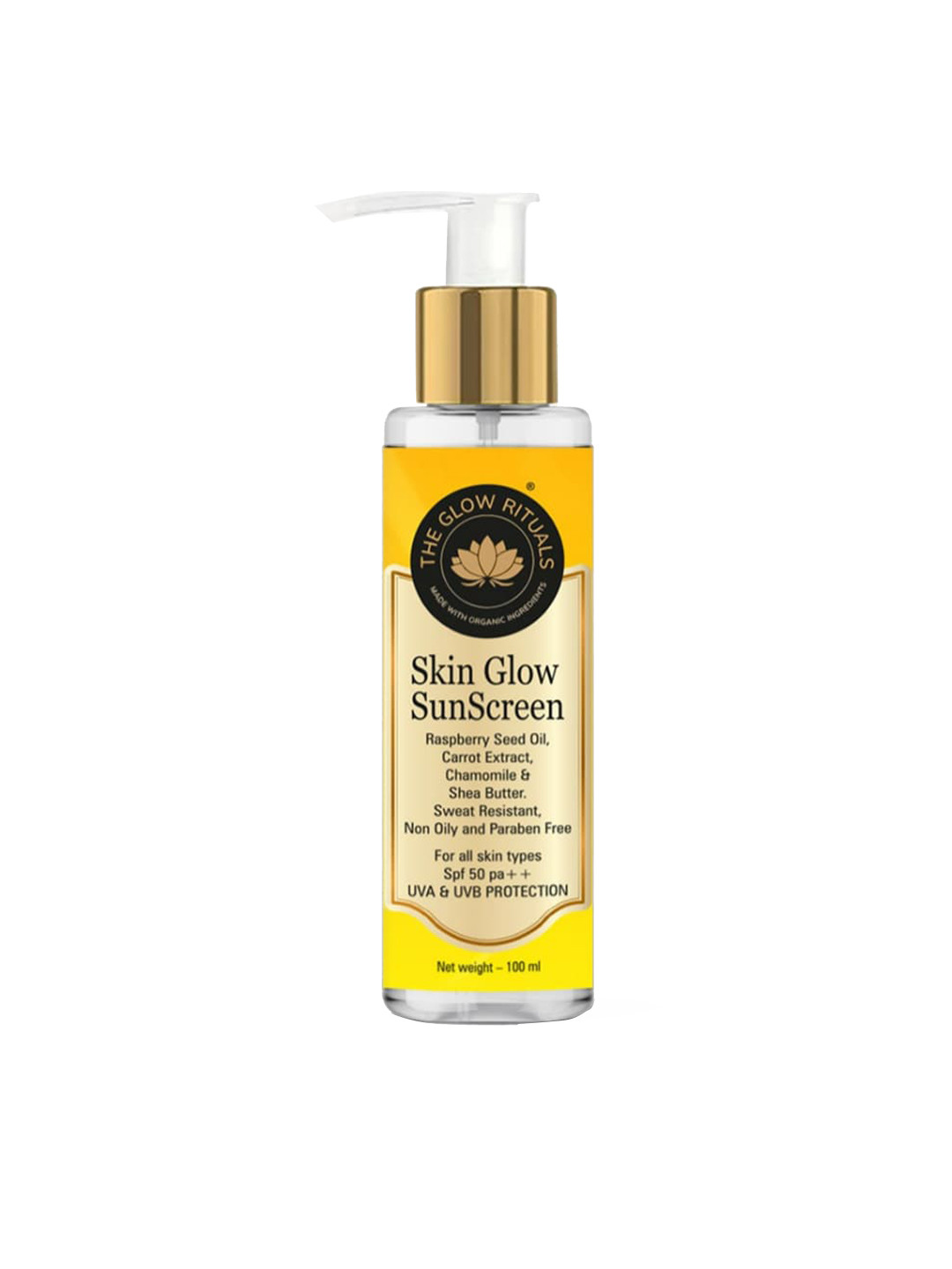 THE GLOW RITUALS White Skin Glow Sunscreen 100ml