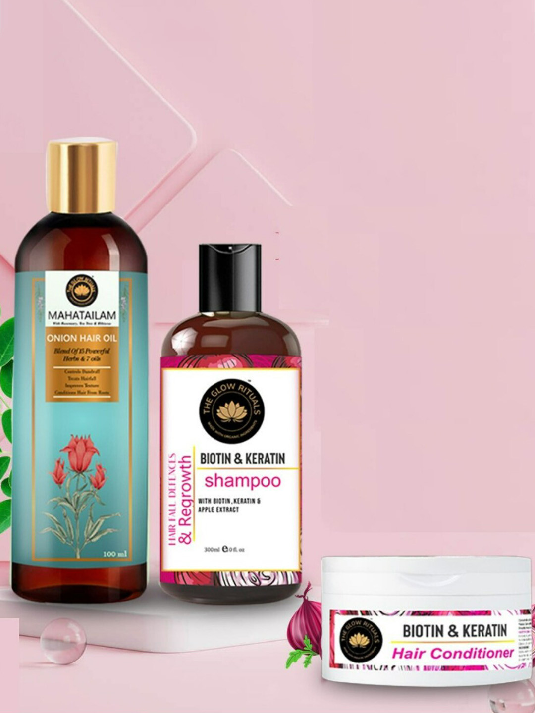 THE GLOW RITUALS Hair Fall kit