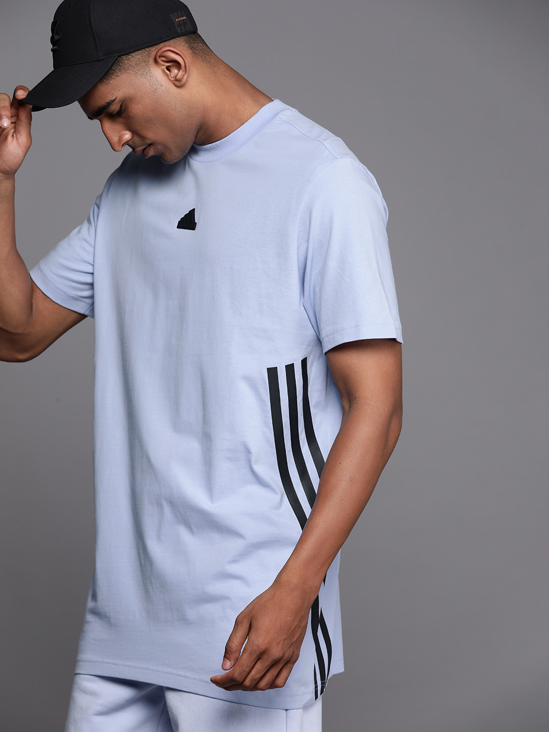 ADIDAS Men FI 3-Stripes Oversized Training T-shirt