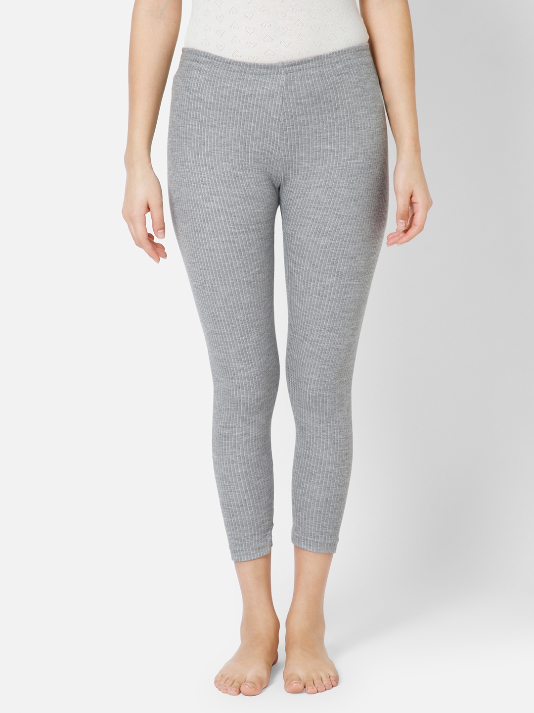 Buy BODYCARE INSIDER Women Grey Cotton Thermal Bottoms - Thermal