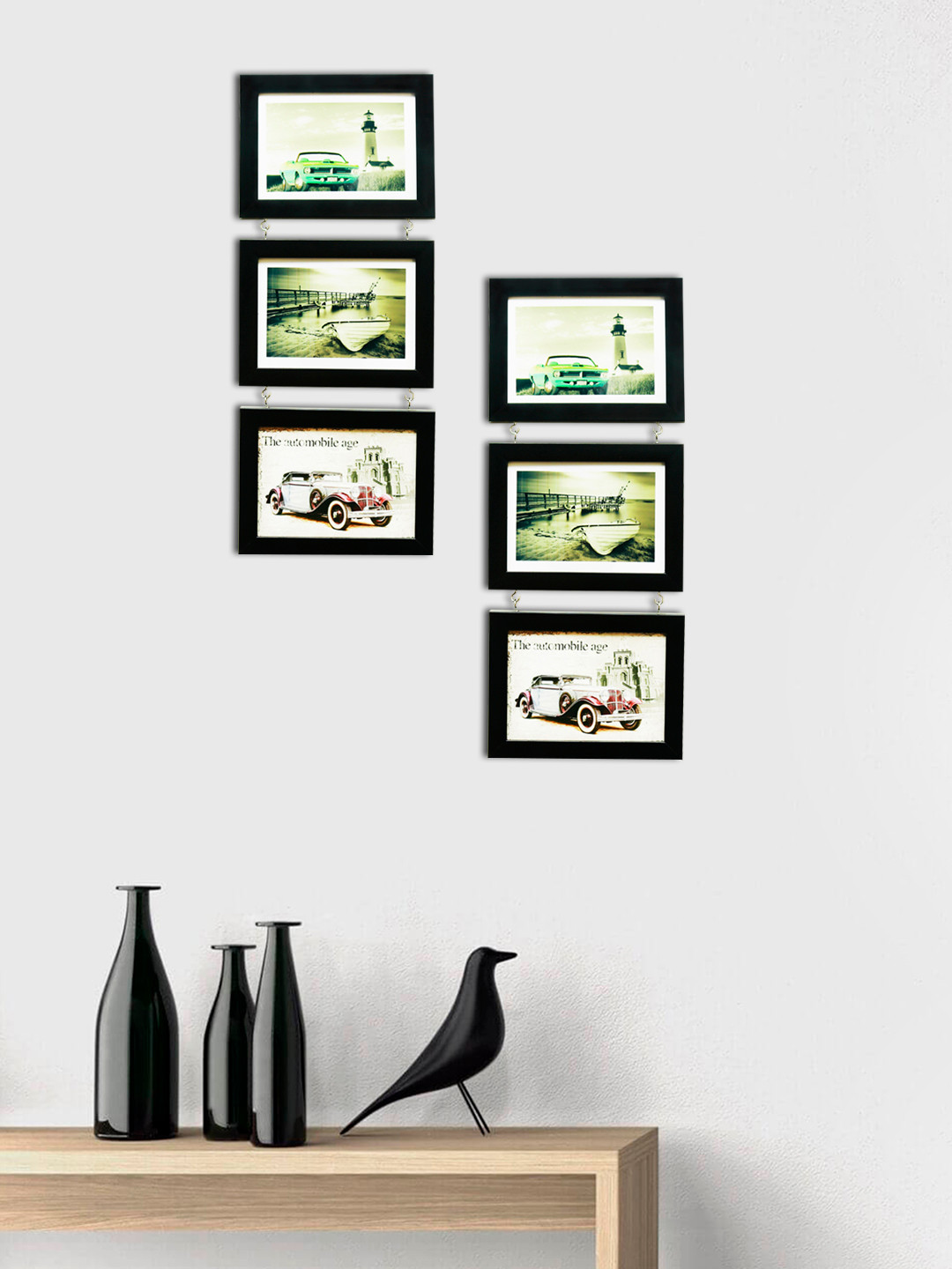 Art Street Set of 6 Hanging Drop Photo Frames