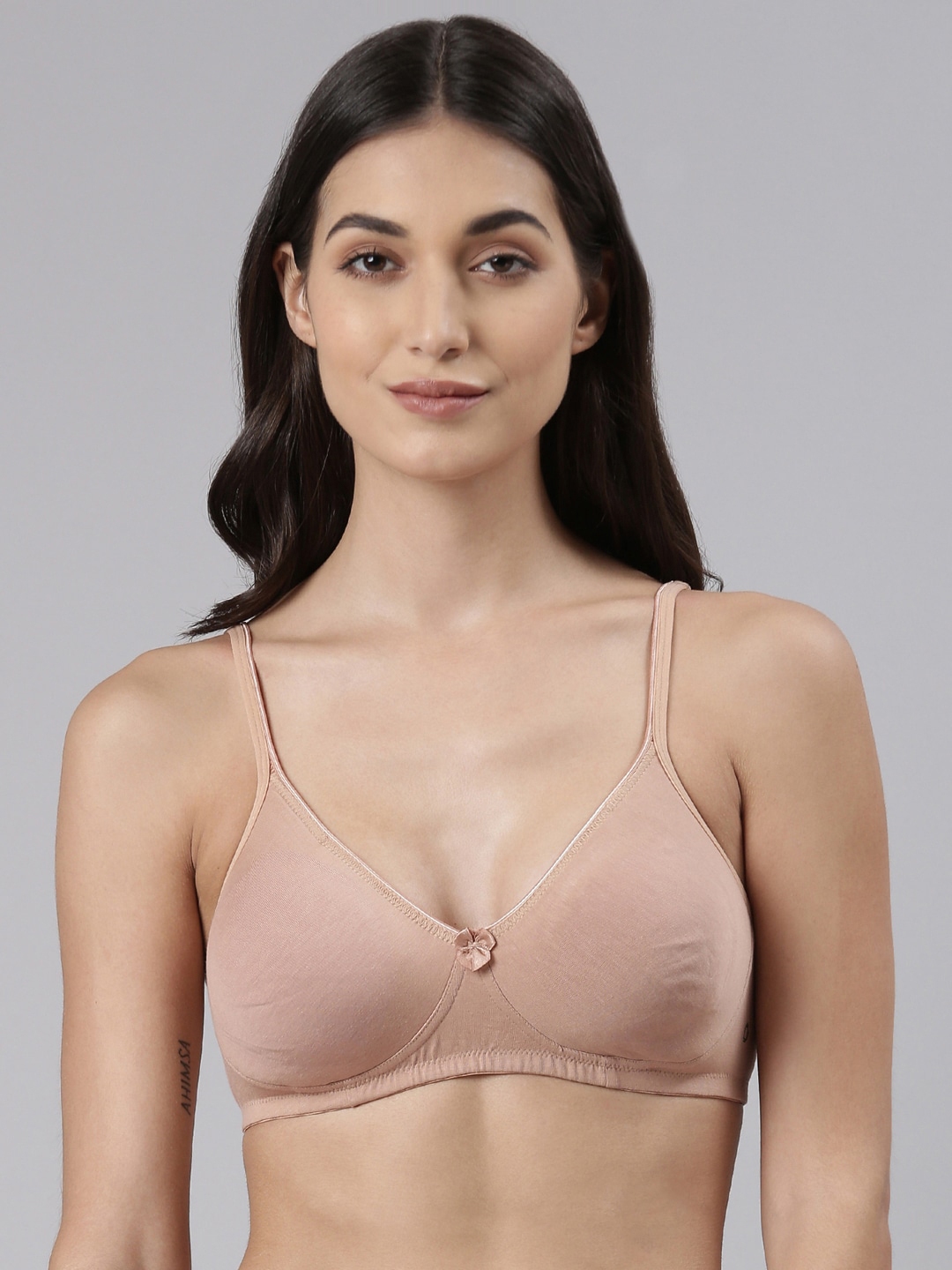 Buy Dollar Missy Beige Non Padded Cotton Bra - Bra for Women