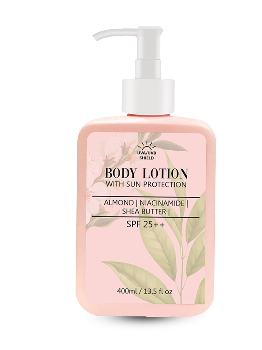 House of Beauty Body Lotion with Almond, Niacinamide, Shea Butter and SPF25++ 400 ml