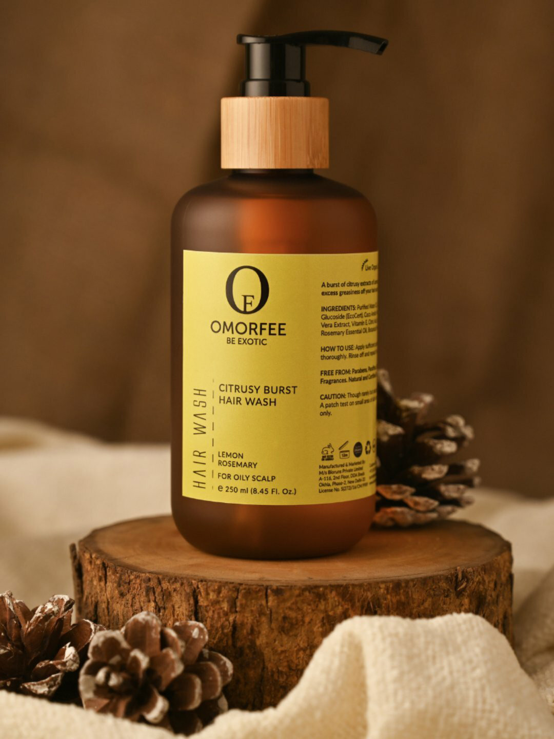 OMORFEE Citrusy Burst Hair Wash 250 ml