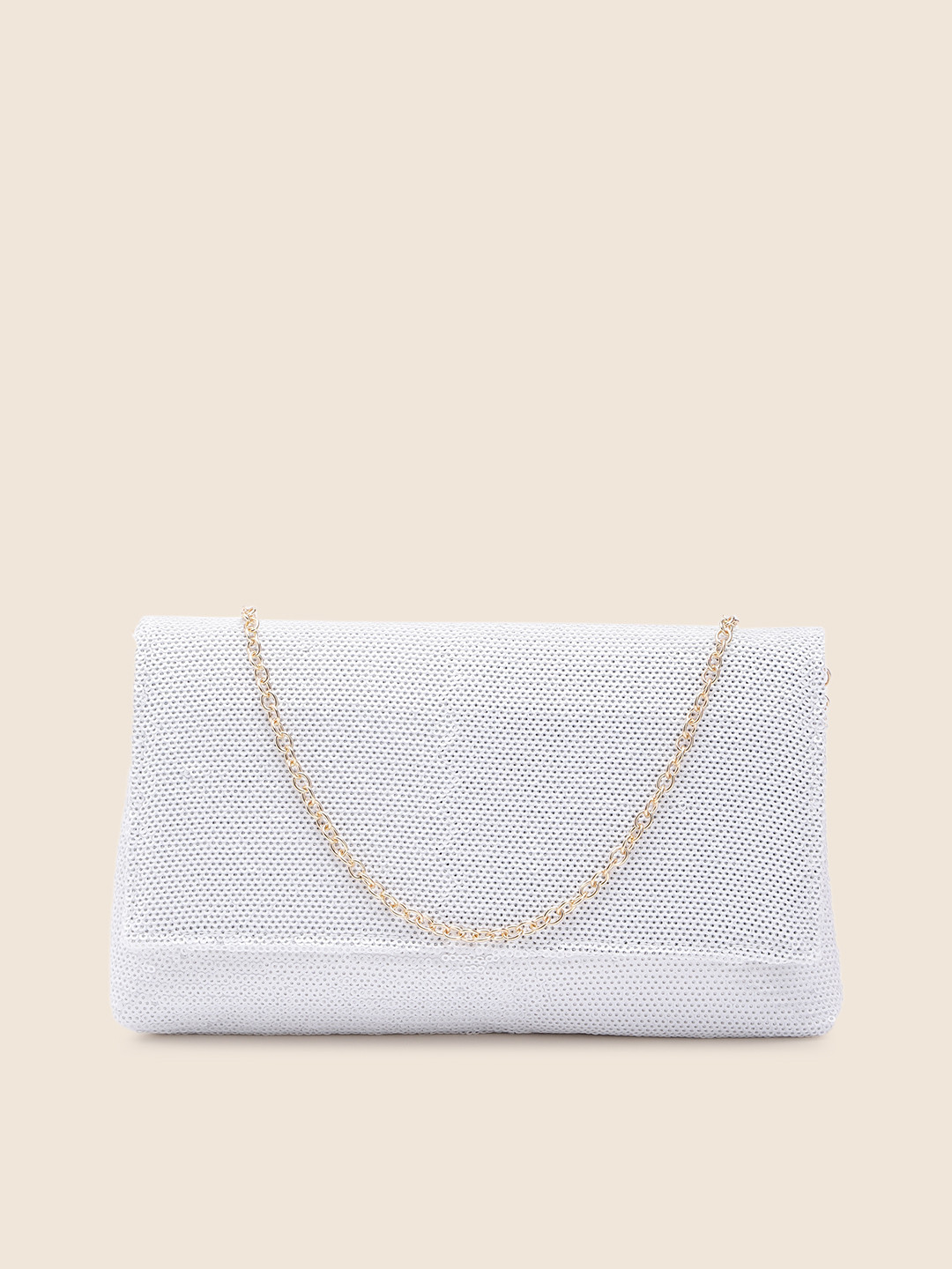 DressBerry Sequin Embellished Envelope Clutch