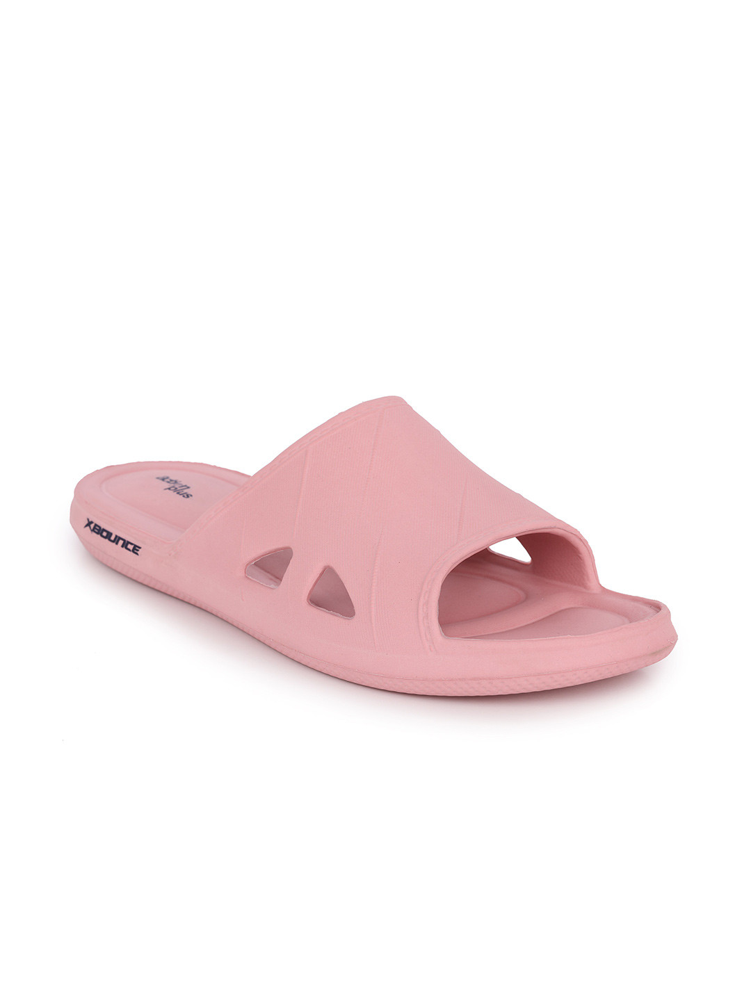 Action Plus Women Pink Rubber Sliders