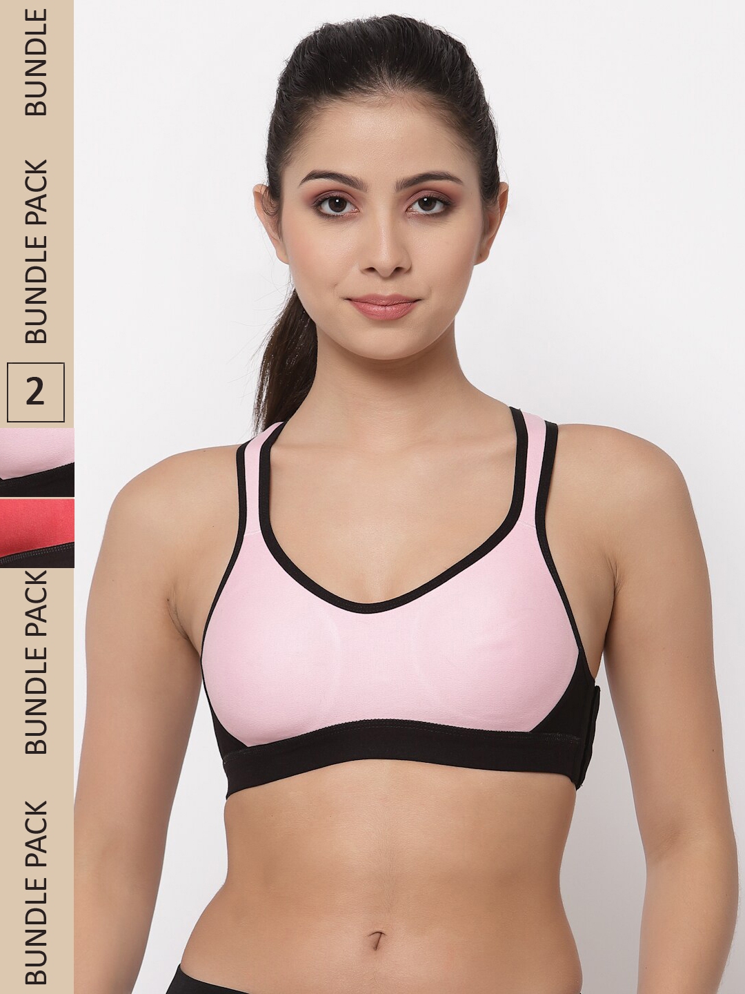 Printed Lightly-Padded Non-Wired Bra