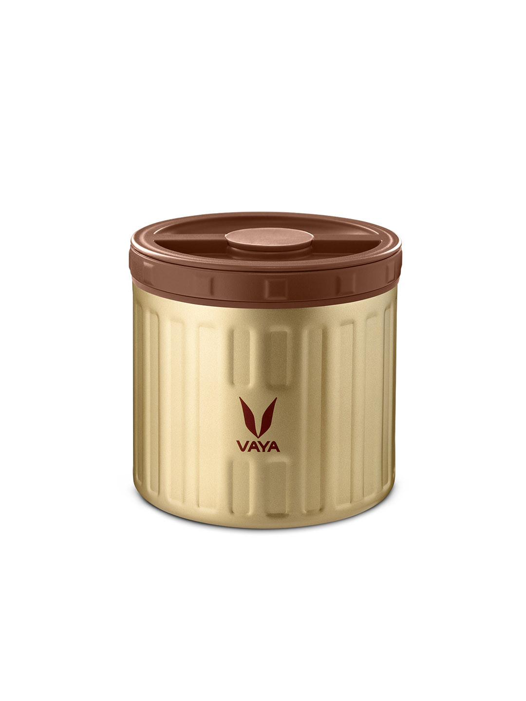 Buy Vaya Kids Gold-Toned Brown Preserve Jar 300ml Lunch Box