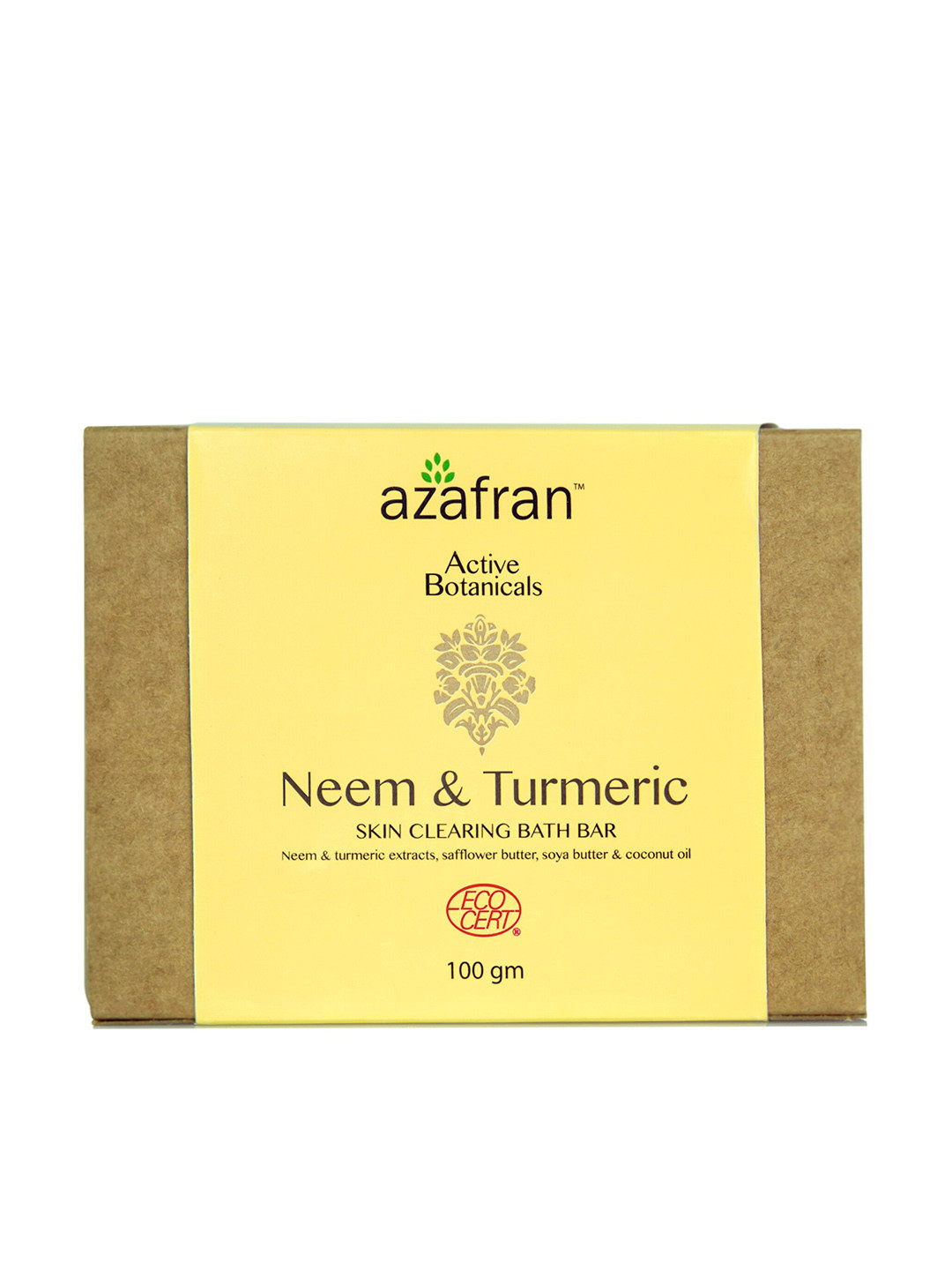 Azafran Neem & Turmeric Skin Clearing Soaps with Coconut Oil - 100 g