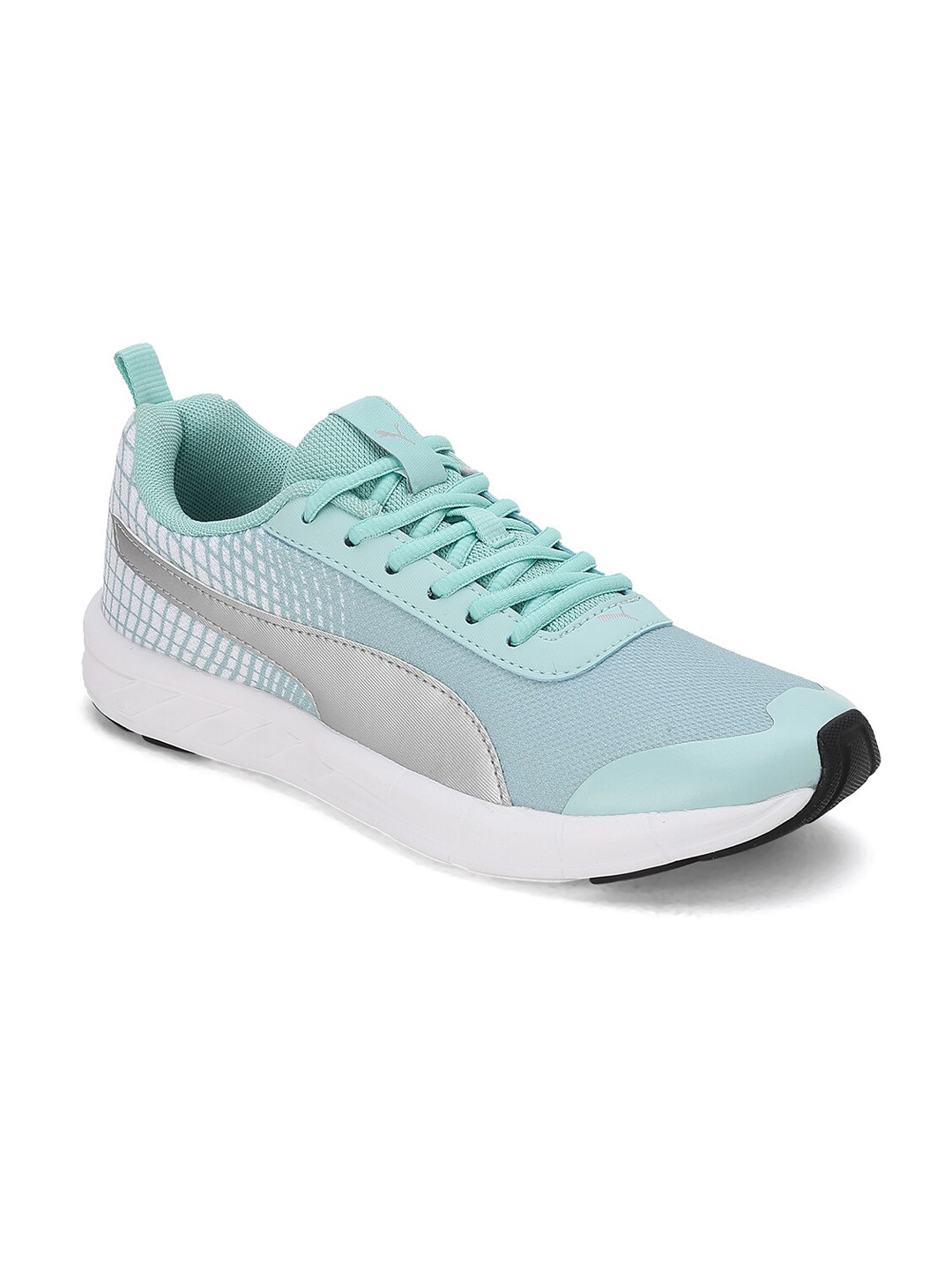 Puma Women Blue Supernal V3 Textile Running Shoes
