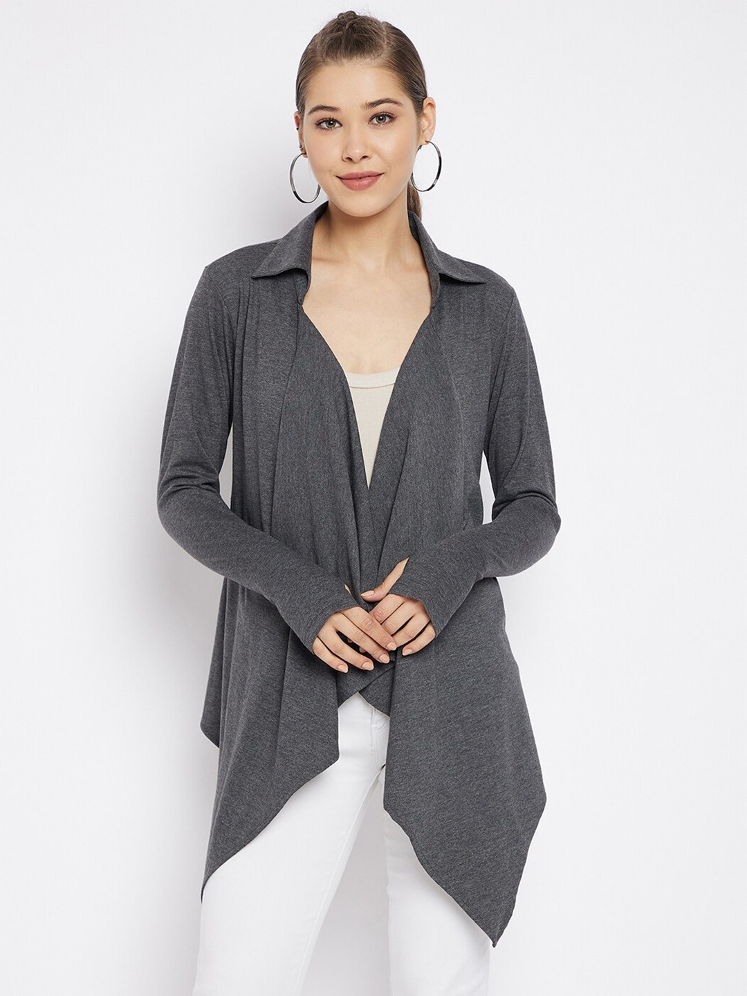 Hypernation Women Front Open Shrug