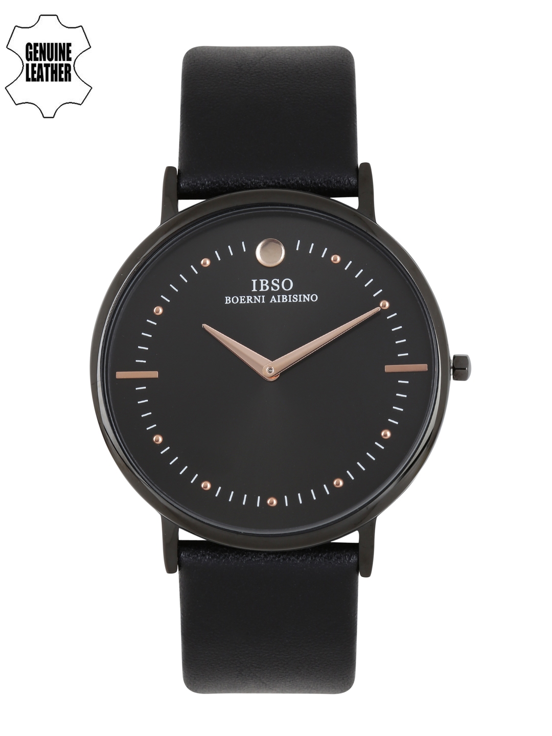 IBSO Men Black Analogue Watch 16151 GBK