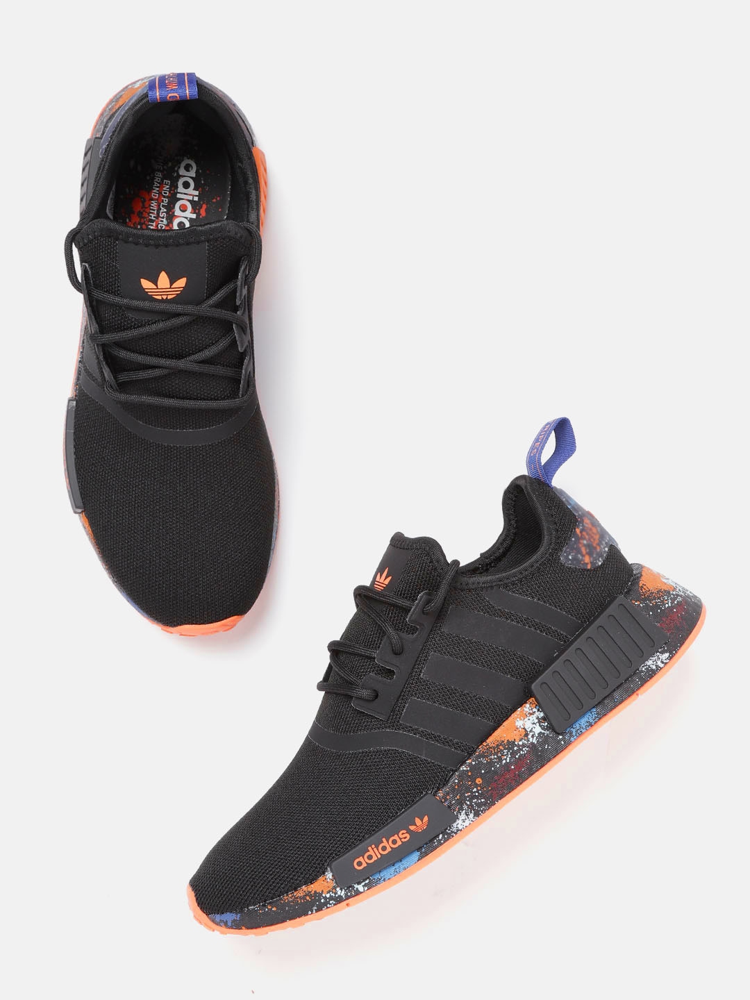 Adidas originals nmd_r1 hot sale shoe men's casual