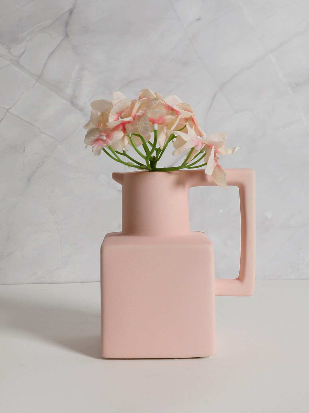 Bonhomie Light Pink Jug Shape Ceramic Vase