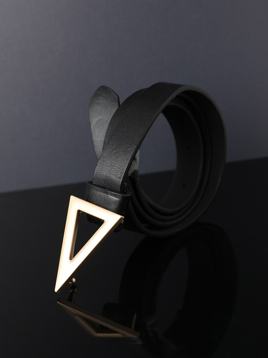 HAUTE SAUCE Women Black PU Belt