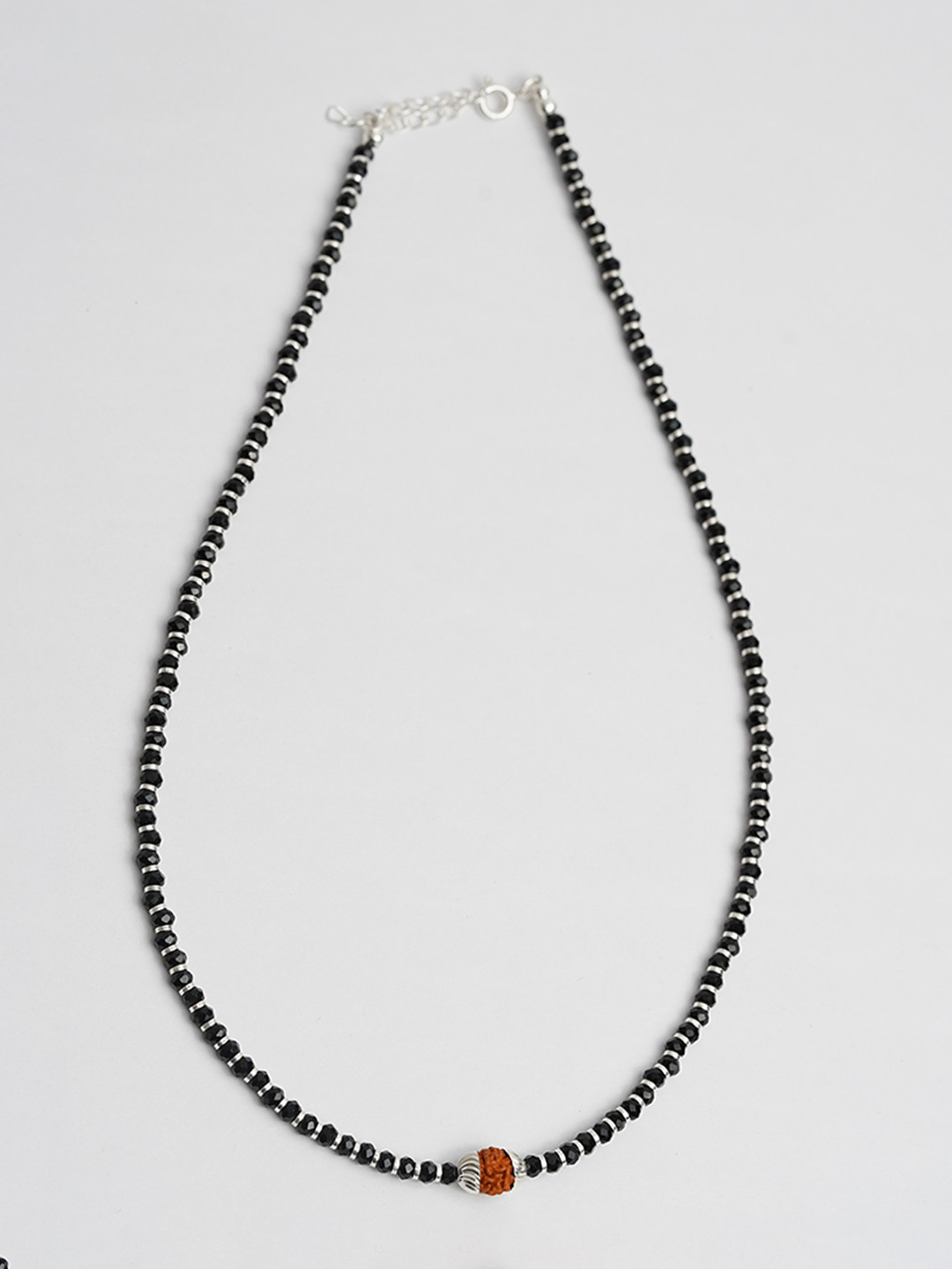 Arte Jewels Black & Silver Necklace