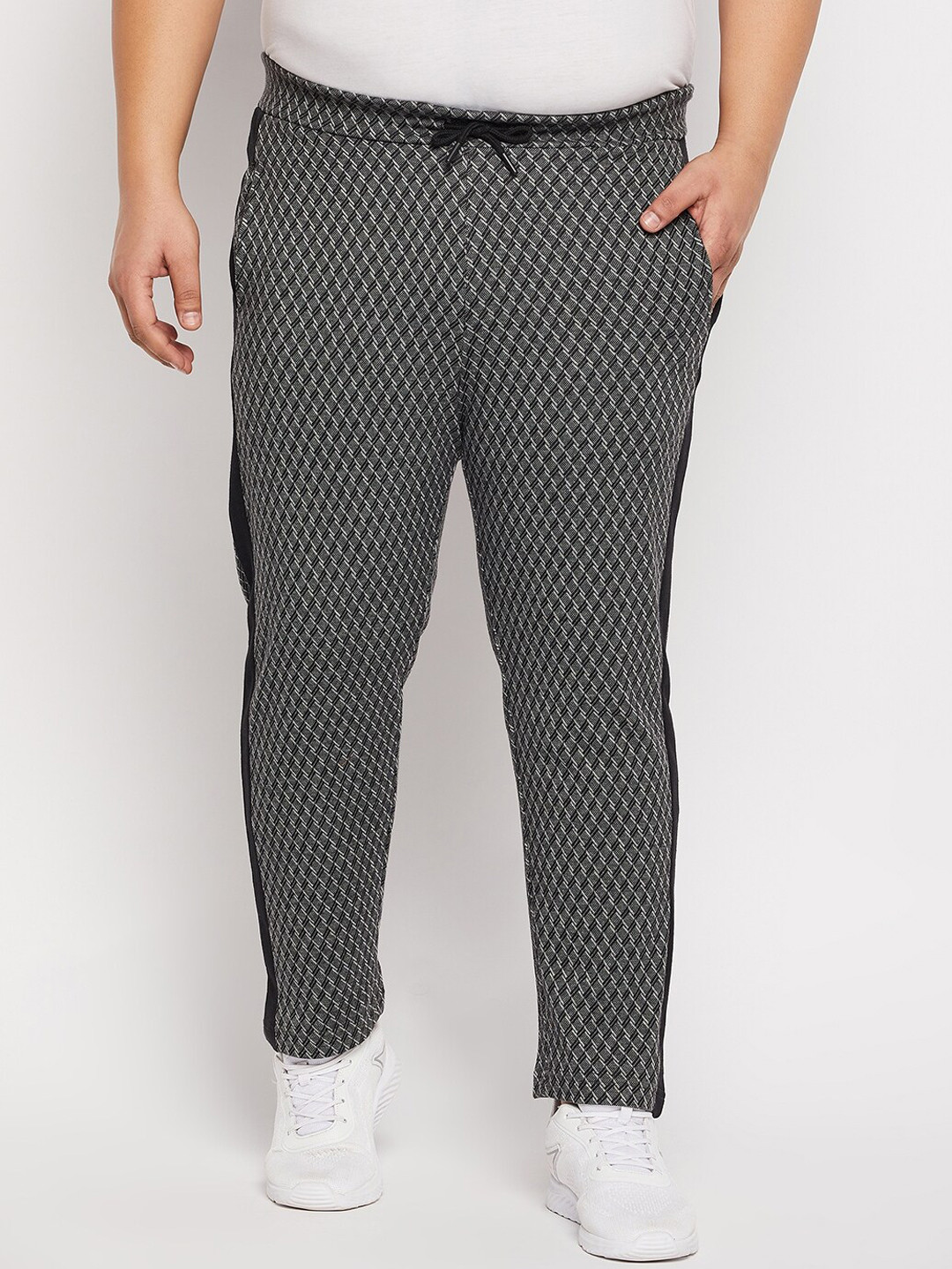 AUSTIVO Men Plus Size Drawstrings Cotton Joggers