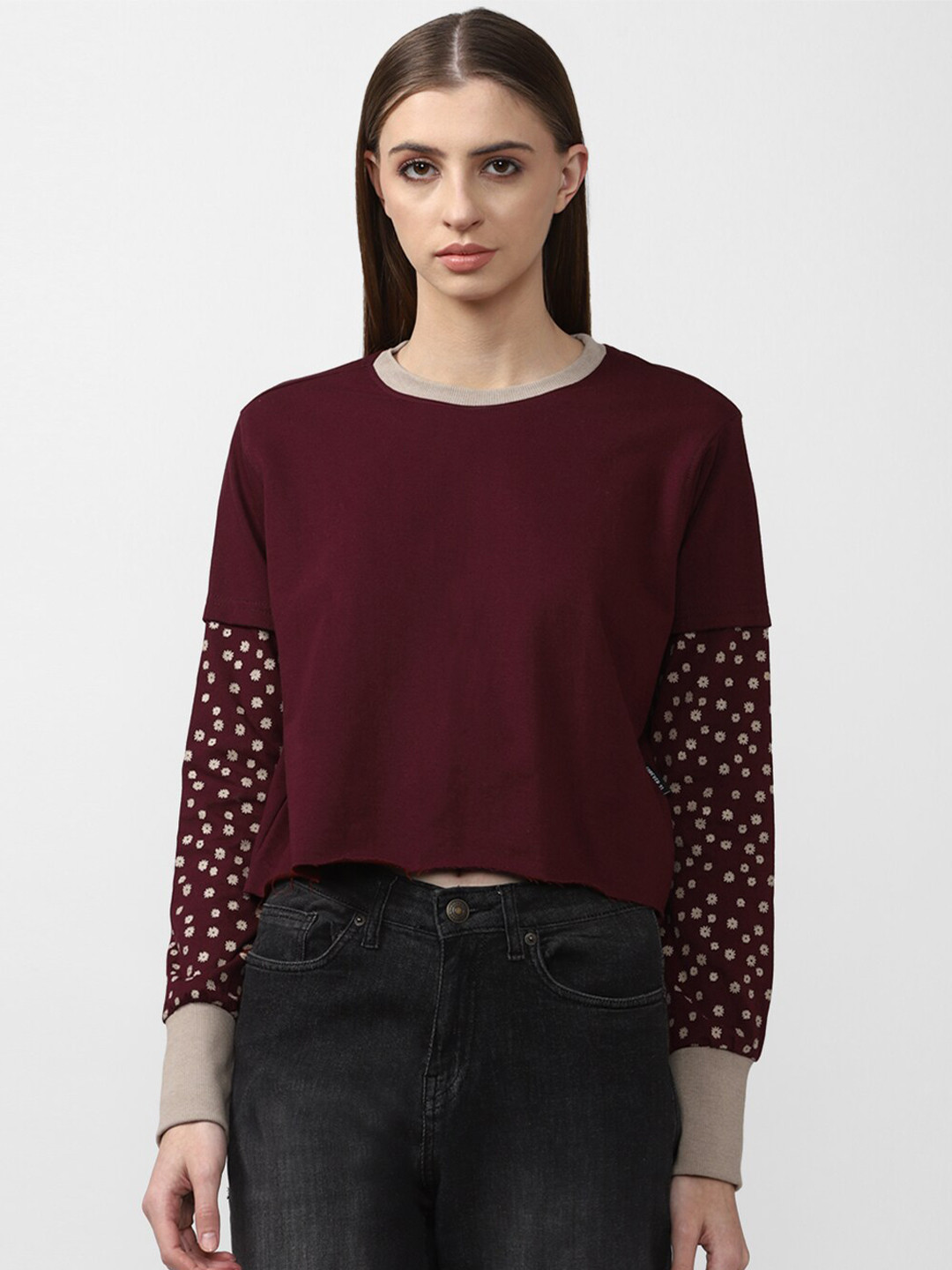 FOREVER 21 Boxy Crop Top