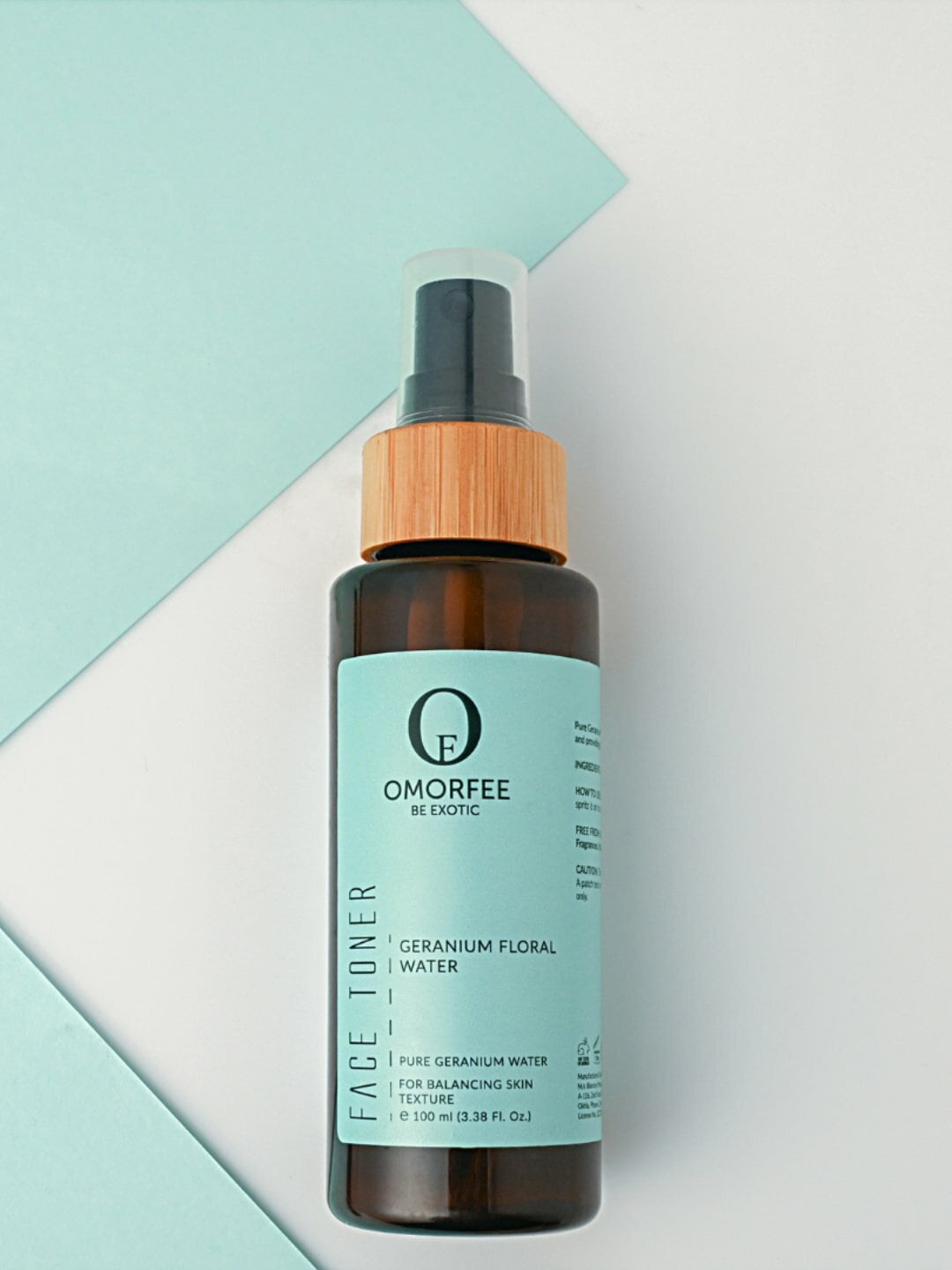 OMORFEE Be Exotic Geranium Floral Water Face Toner - 100 ml