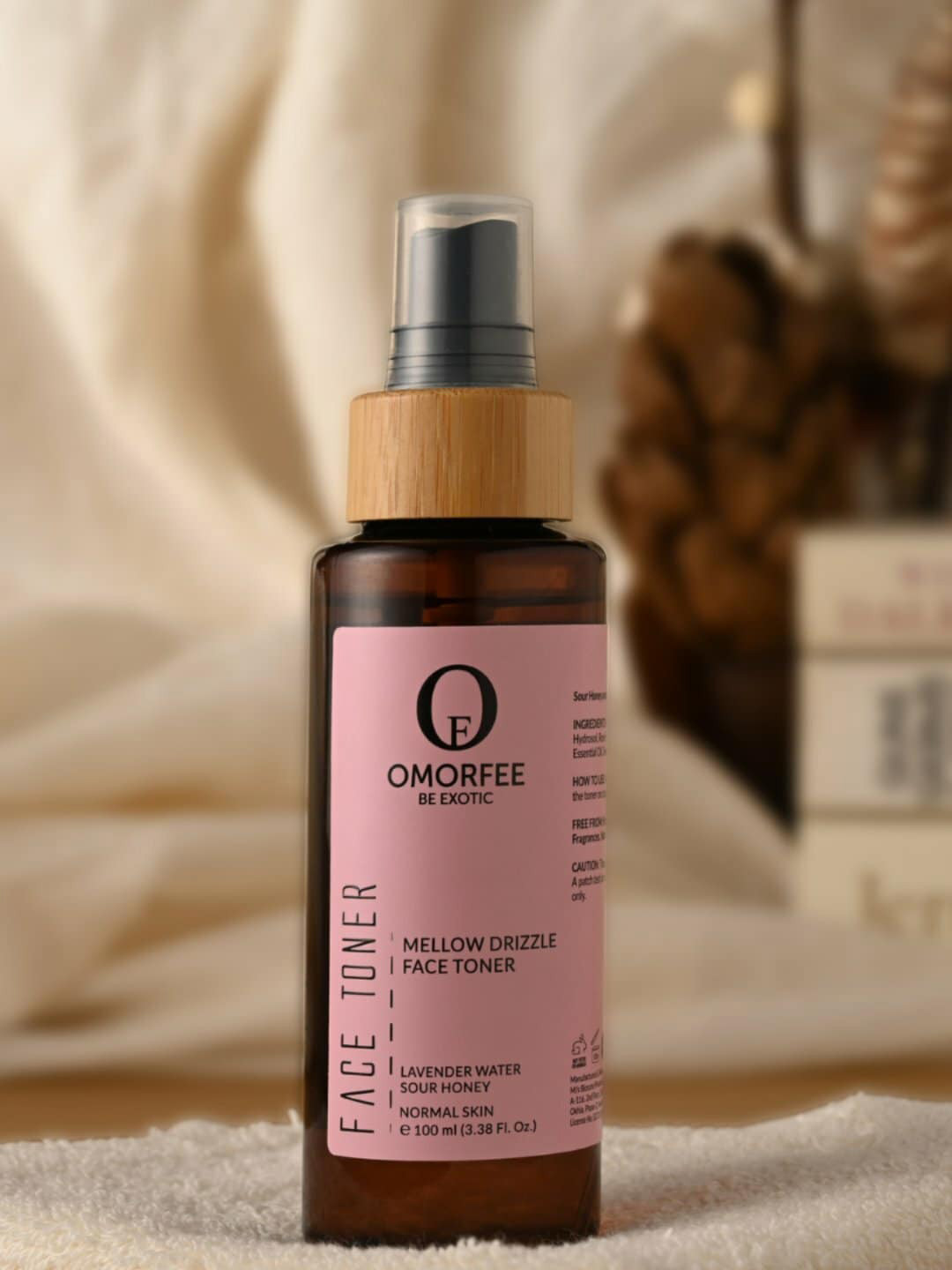 OMORFEE Be Exotic Mellow Drizzle Lavender Water Sour Honey Face Toner - 100 ml