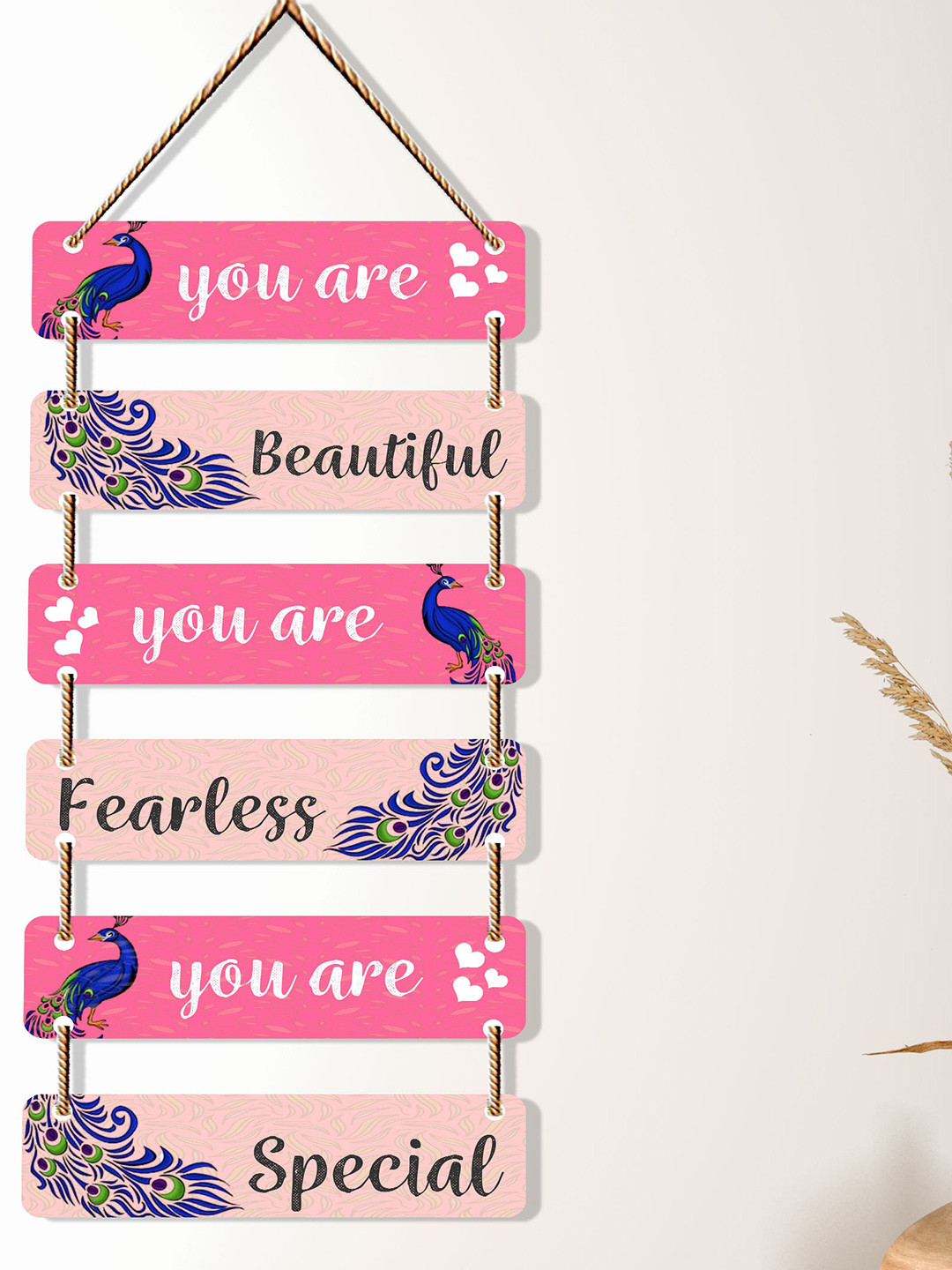 SAF You Are, Beautiful Wood Matte Hanging Bedroom Wall Hangings-31.5In