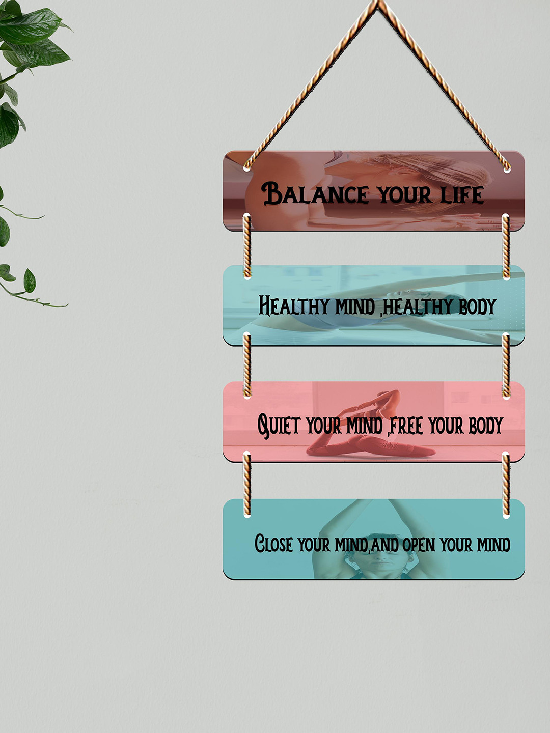 SAF Wood Matte Hall Wall Hangings-31.5In