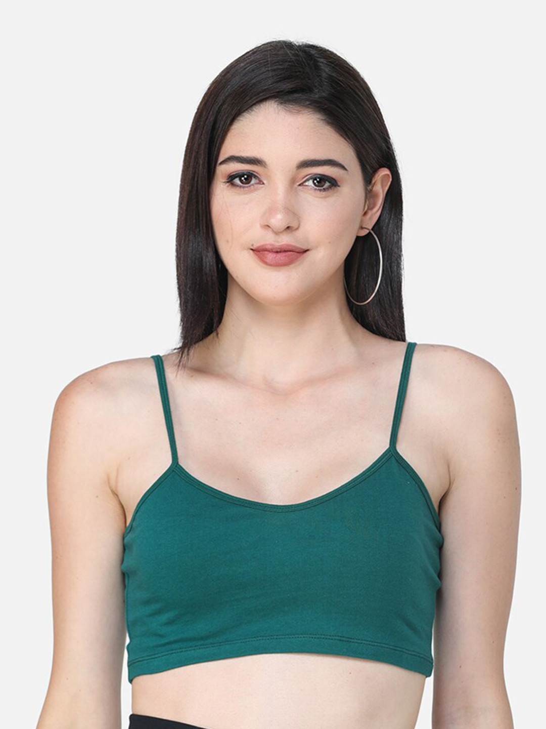 Cation Shoulder Straps Crop Top