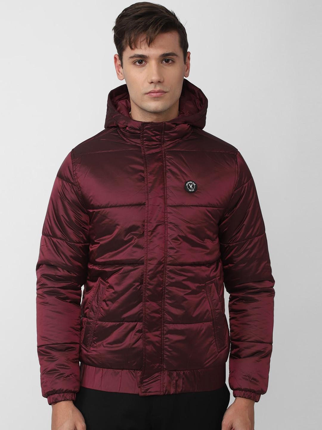 Van Heusen  Men Solid Padded Jacket