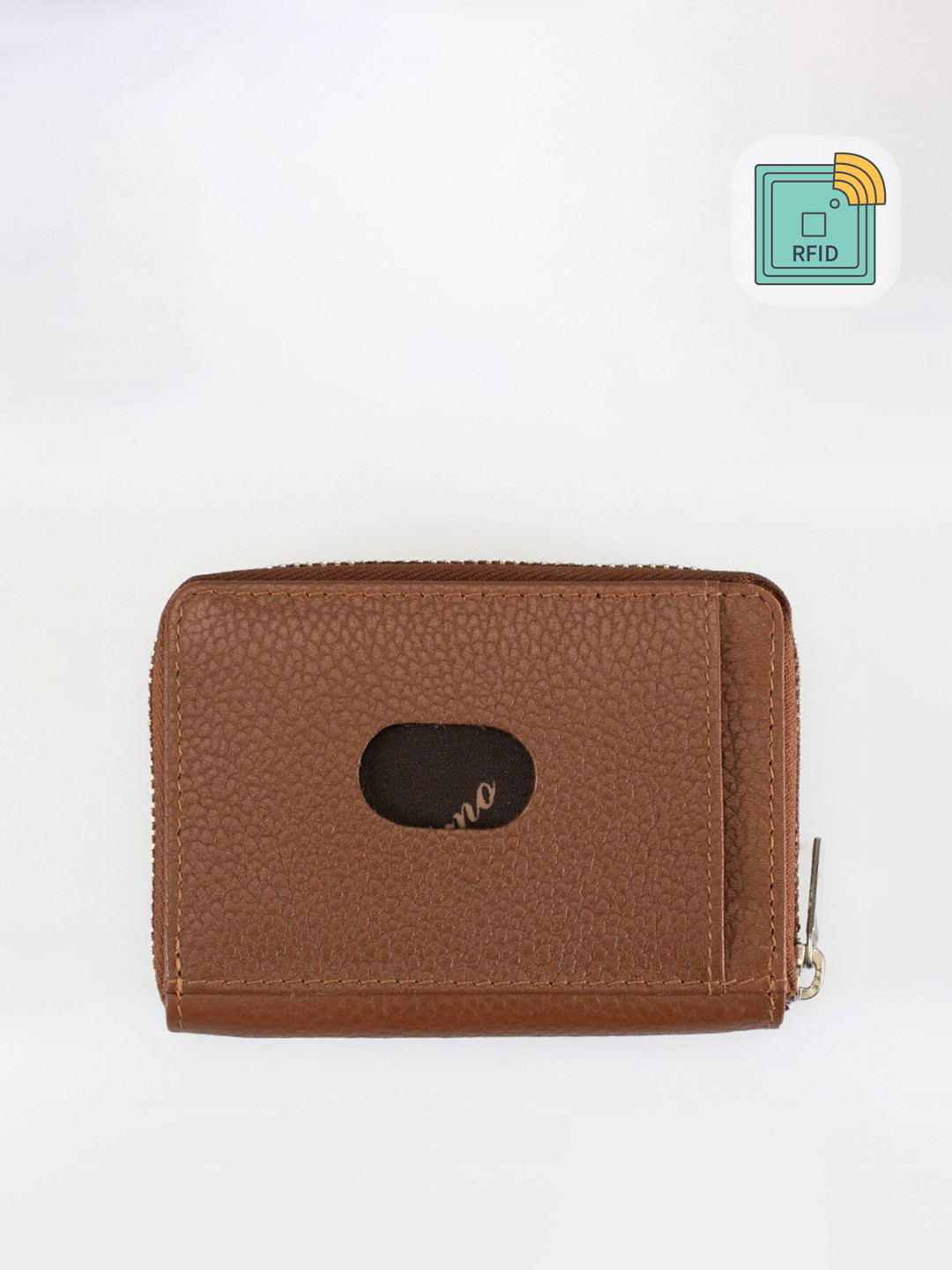 Picco Massimo Leather Zip Around Wallet