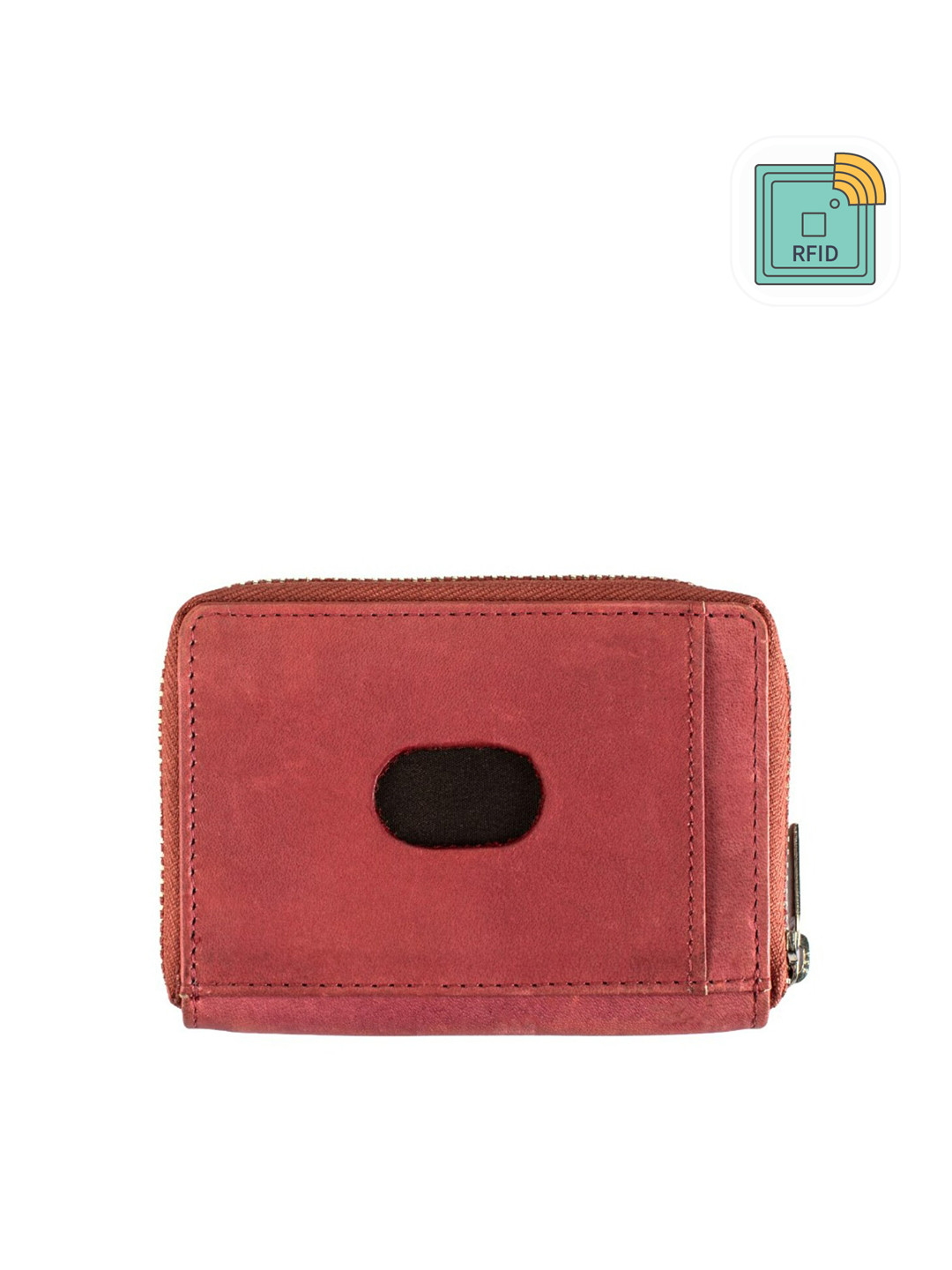 Picco Massimo Leather Zip Around Wallet