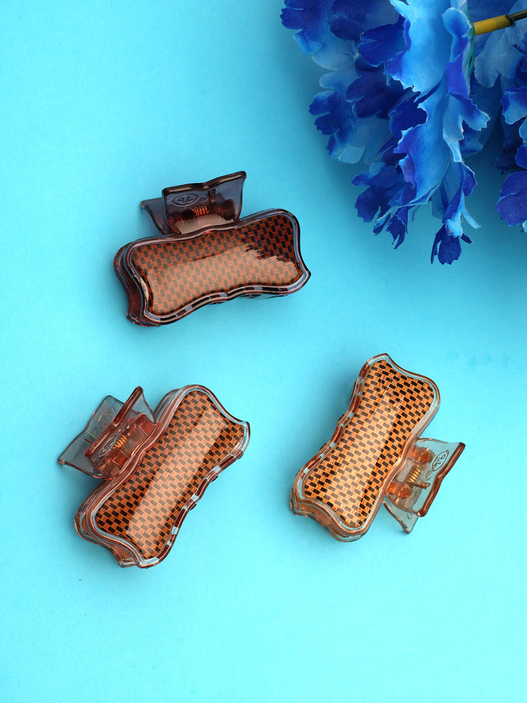LAIDA Women Set of 3 Metal Claw Clip