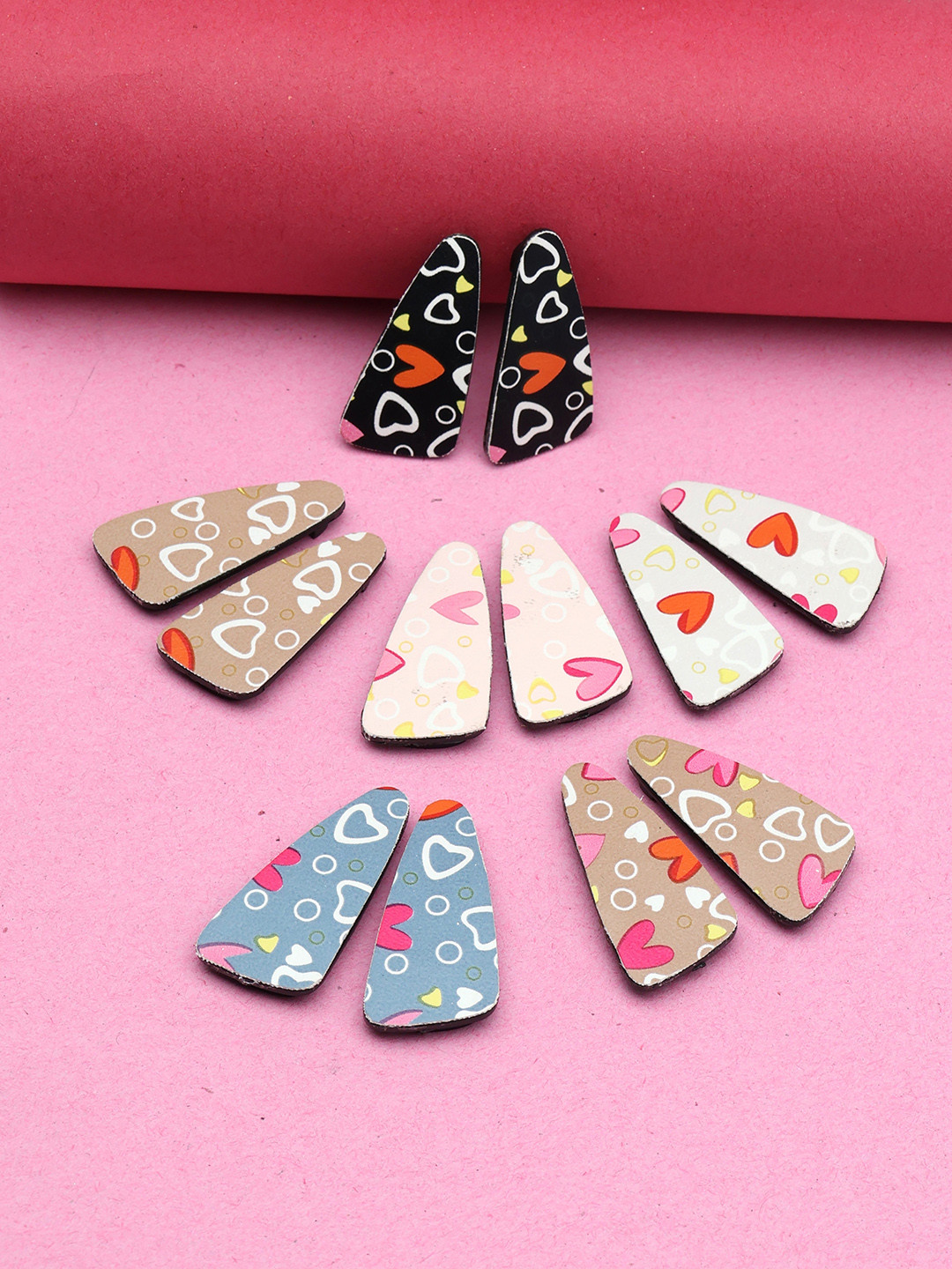 LAIDA Girls Set of 12 Metal Tic Tac Hair Clip
