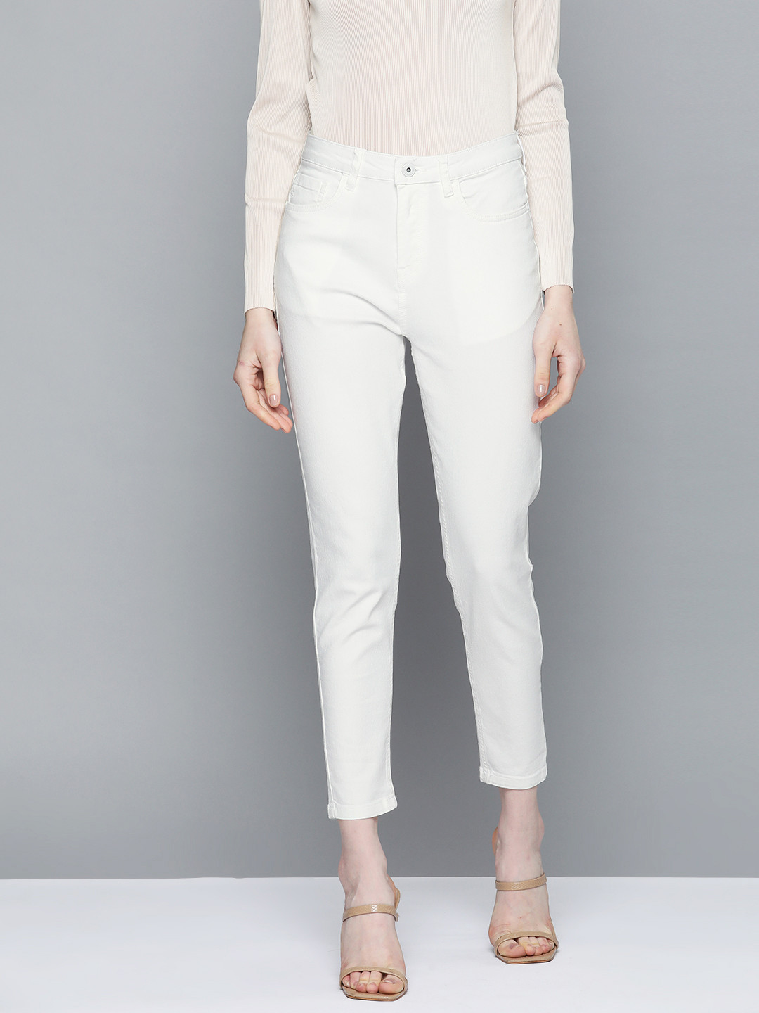 Chemistry Skinny Fit High-Rise Stretchable Jeans