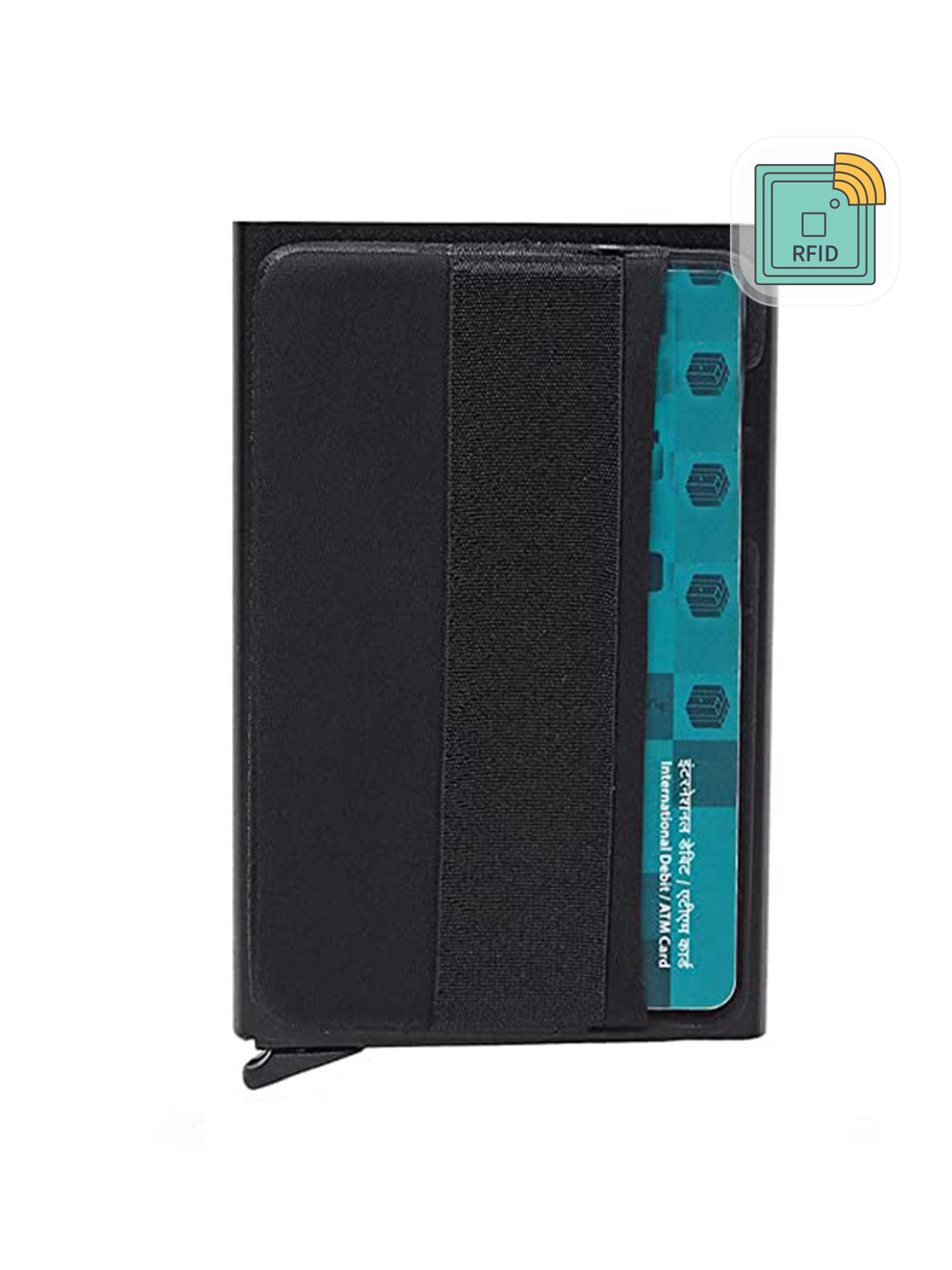 StealODeal Unisex Black Card Holder