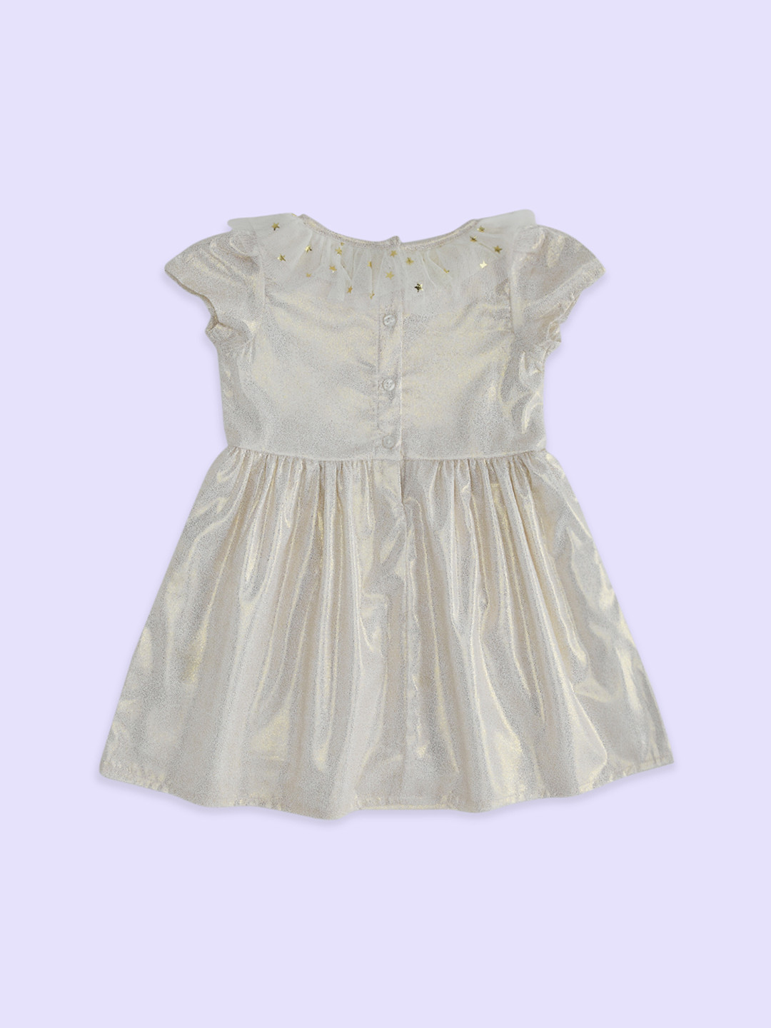Pantaloons Baby Girls Embellished Fit & Flare Dress