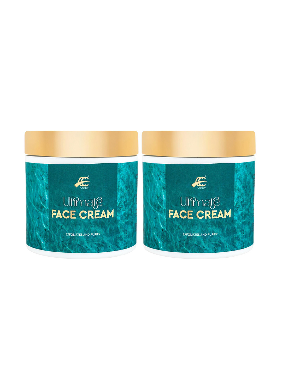 Craggy Cosmetic Set Of 2 Ultimate Face Cream 75gm Each