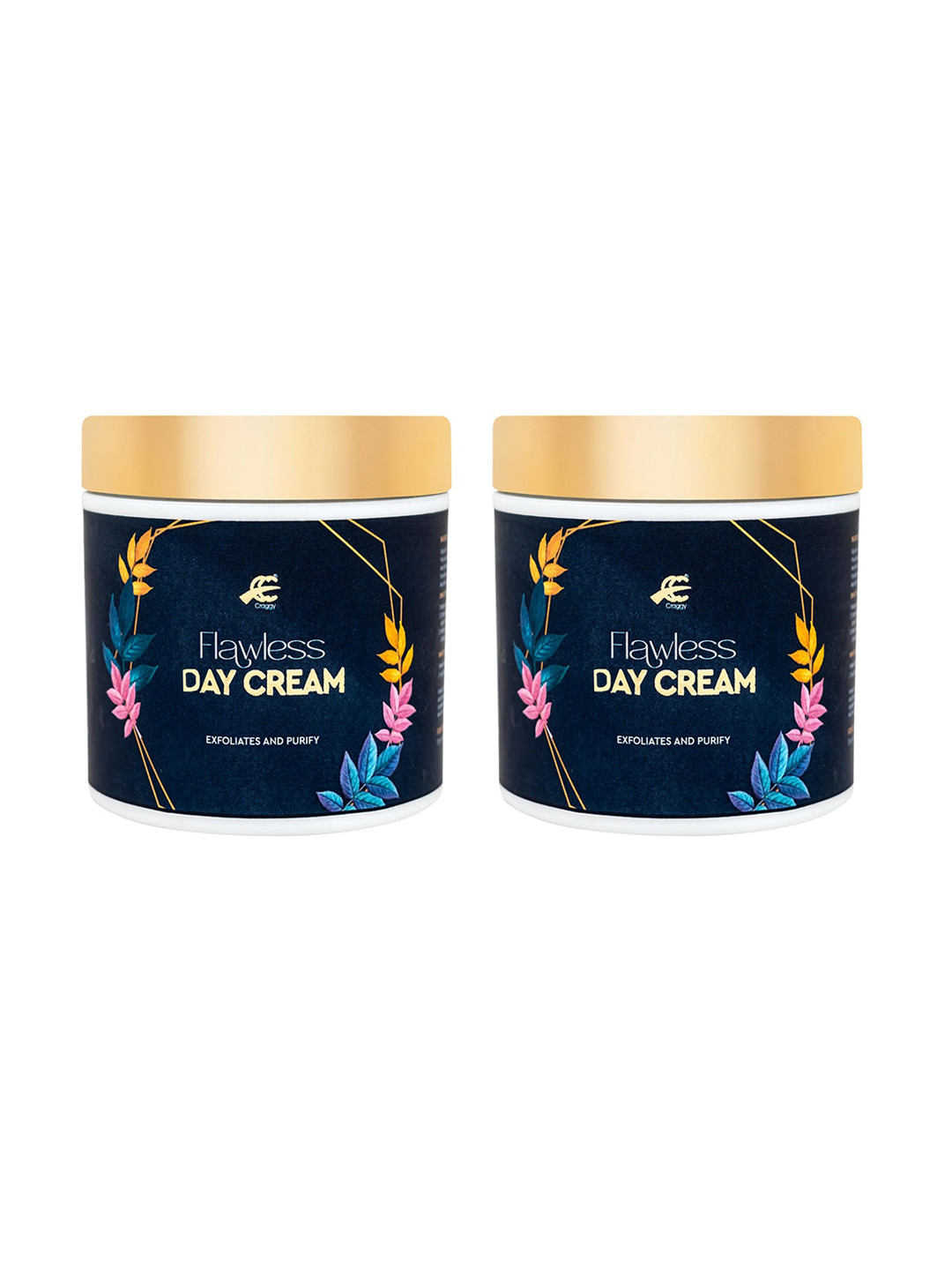 Craggy Cosmetic Flawless Set Of 2 Day Cream 75gm Each