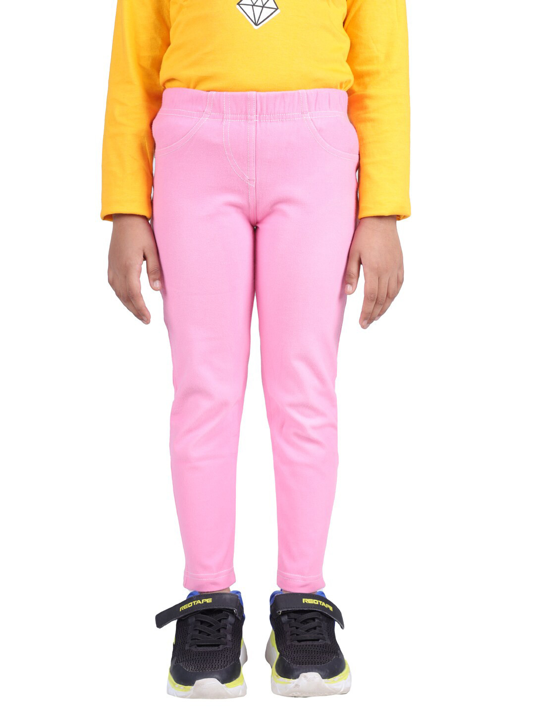 3PIN Girls Relaxed Fit Cotton Jeggings