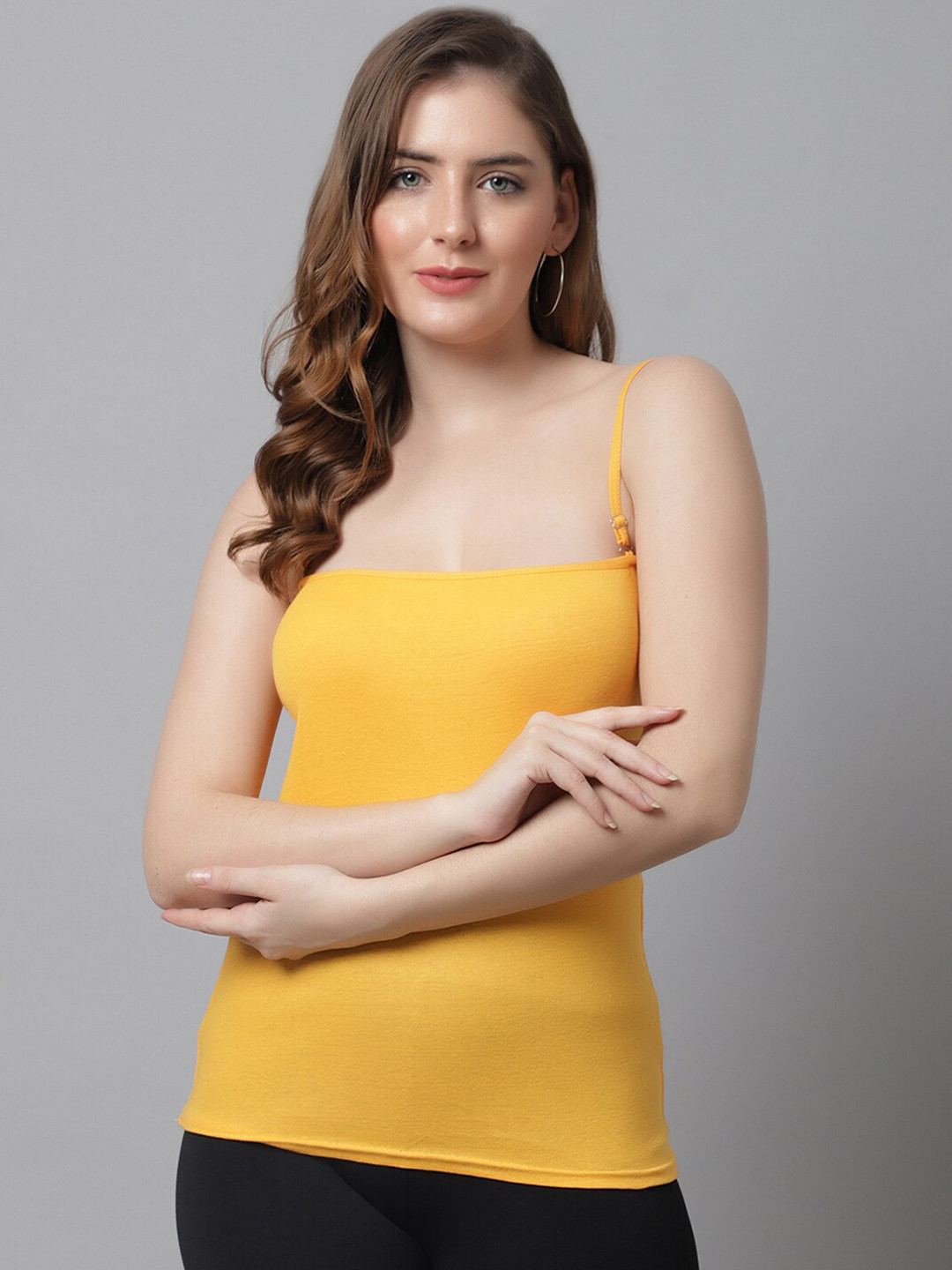 KEX Women Adjustable Sphagetti Camisole