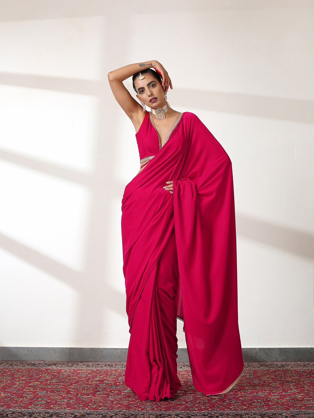 Swtantra Velvet Saree