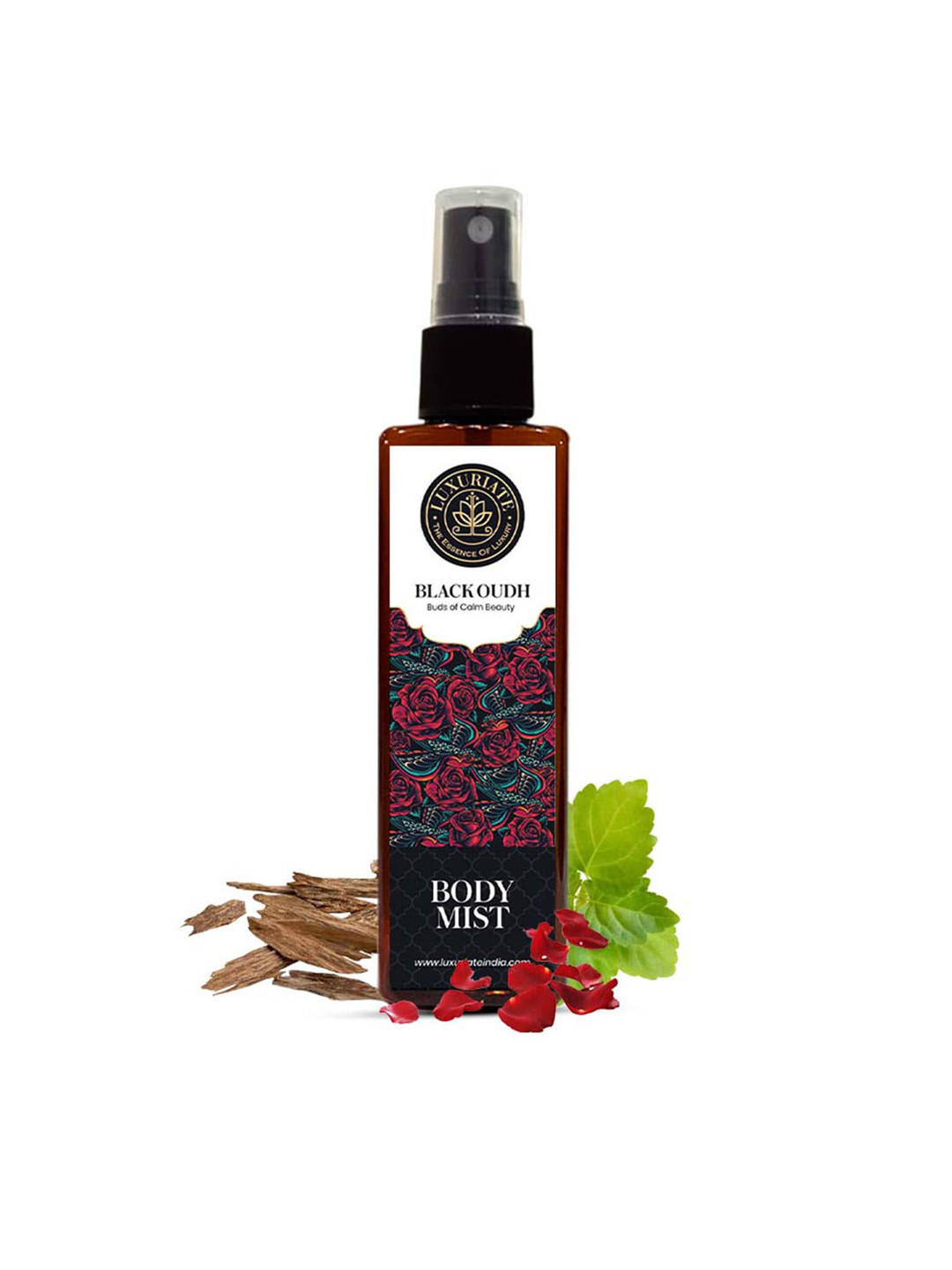 LUXURIATE Black Oudh Fragrance Body Mist - 100ml