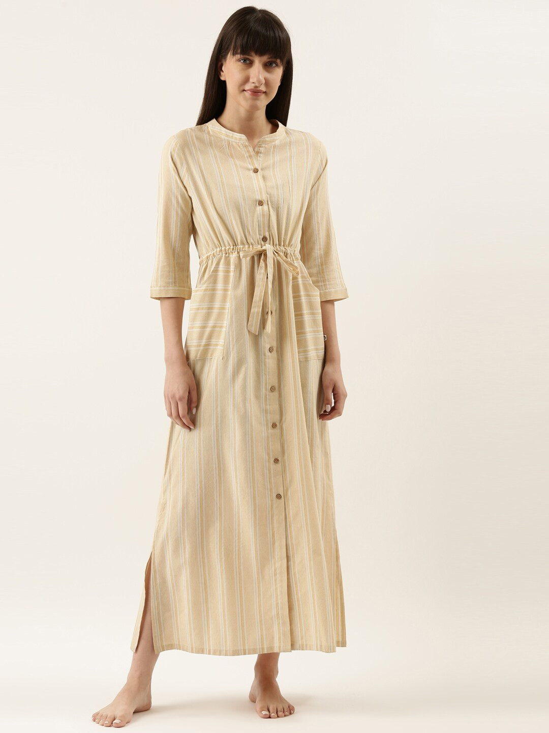 Bannos Swagger Printed Maxi Nightdress