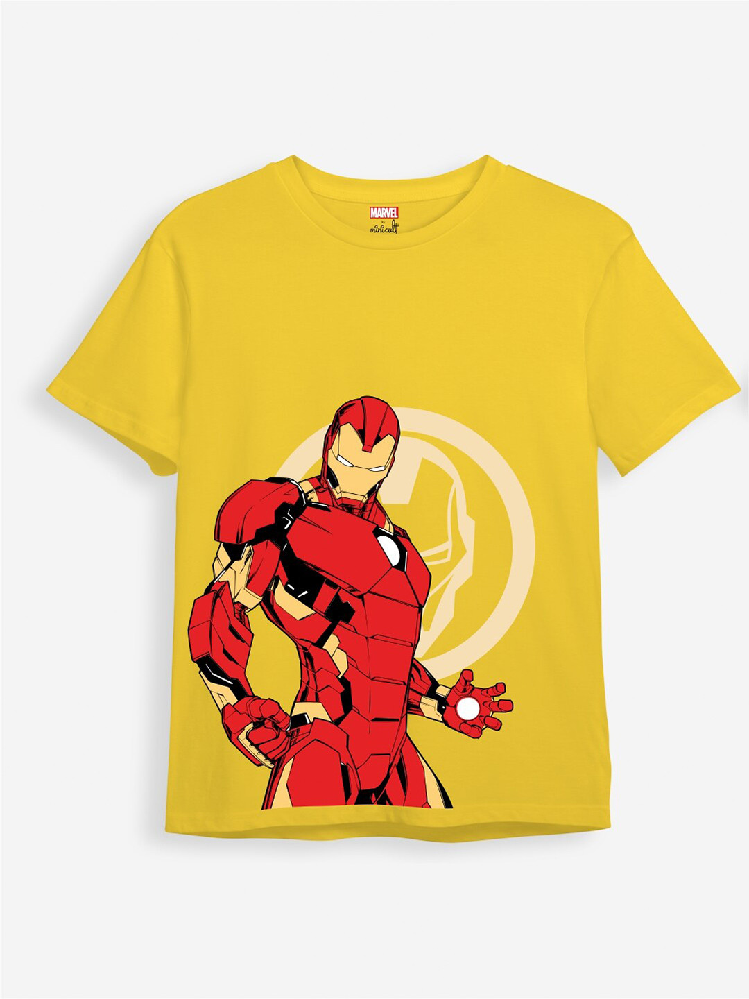 Minicult Kids Avengers Printed Cotton T-shirt