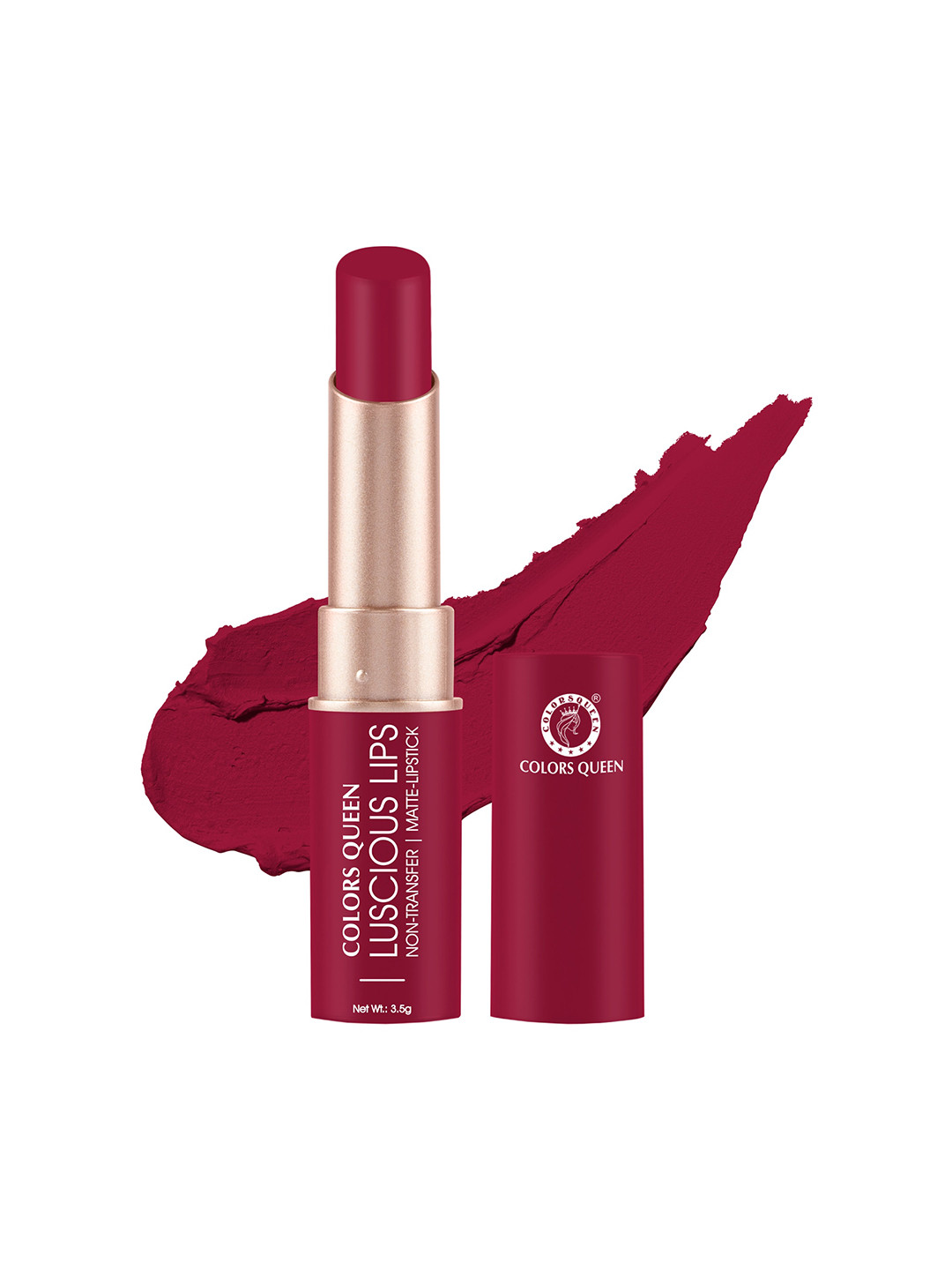 Colors Queen Luscious Lips Non Transfer Matte Lipstick 3.5g - Red Label 10