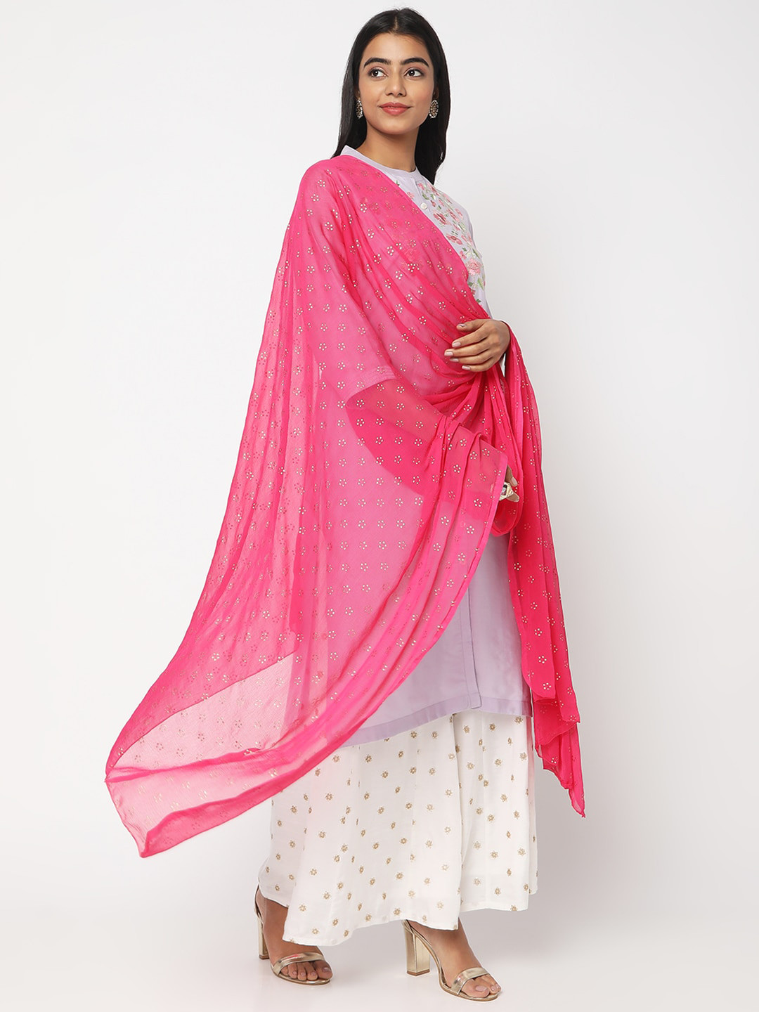 Ethnicity Printed Foil Print Dupatta