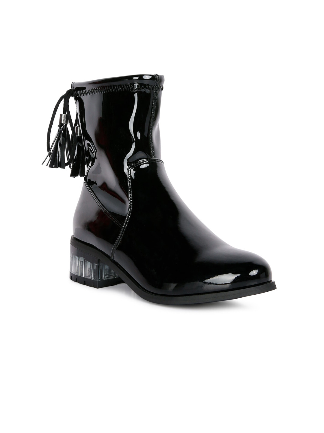 London Rag Women Tassels Detail Ankle Boots