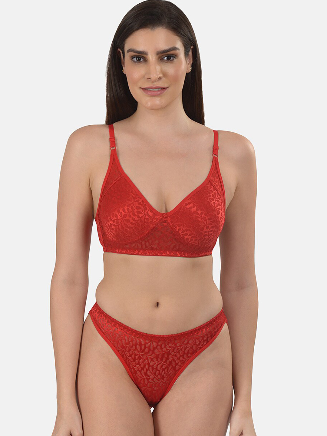 mod & shy Self-Design Lingerie Set