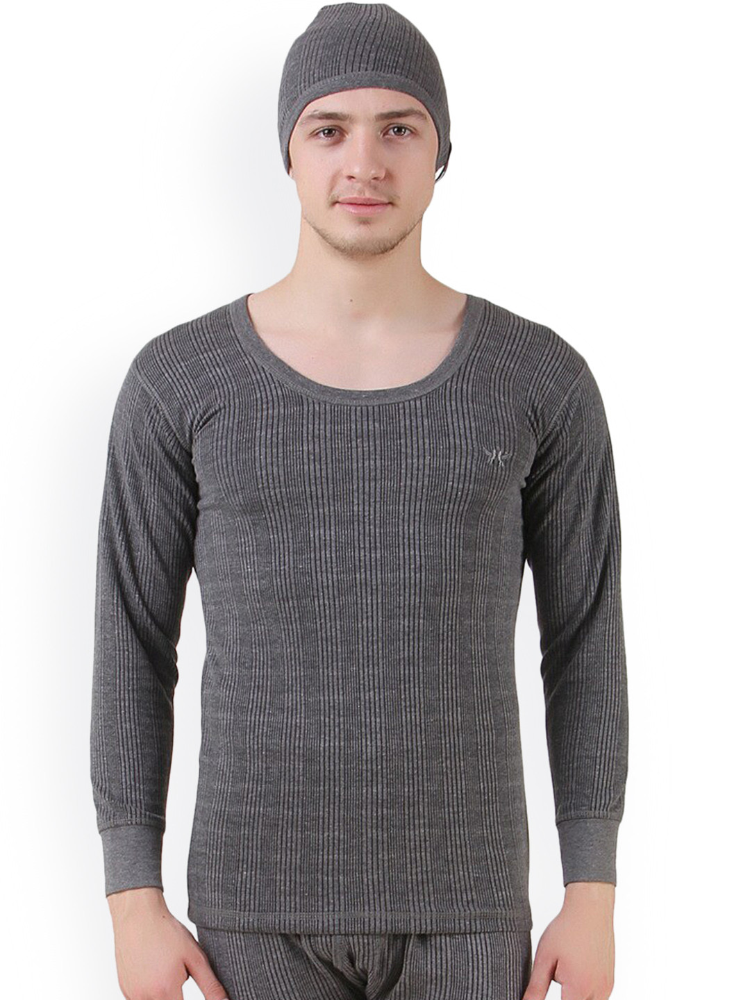 HAP Men Ribbed Cotton Thermal Top