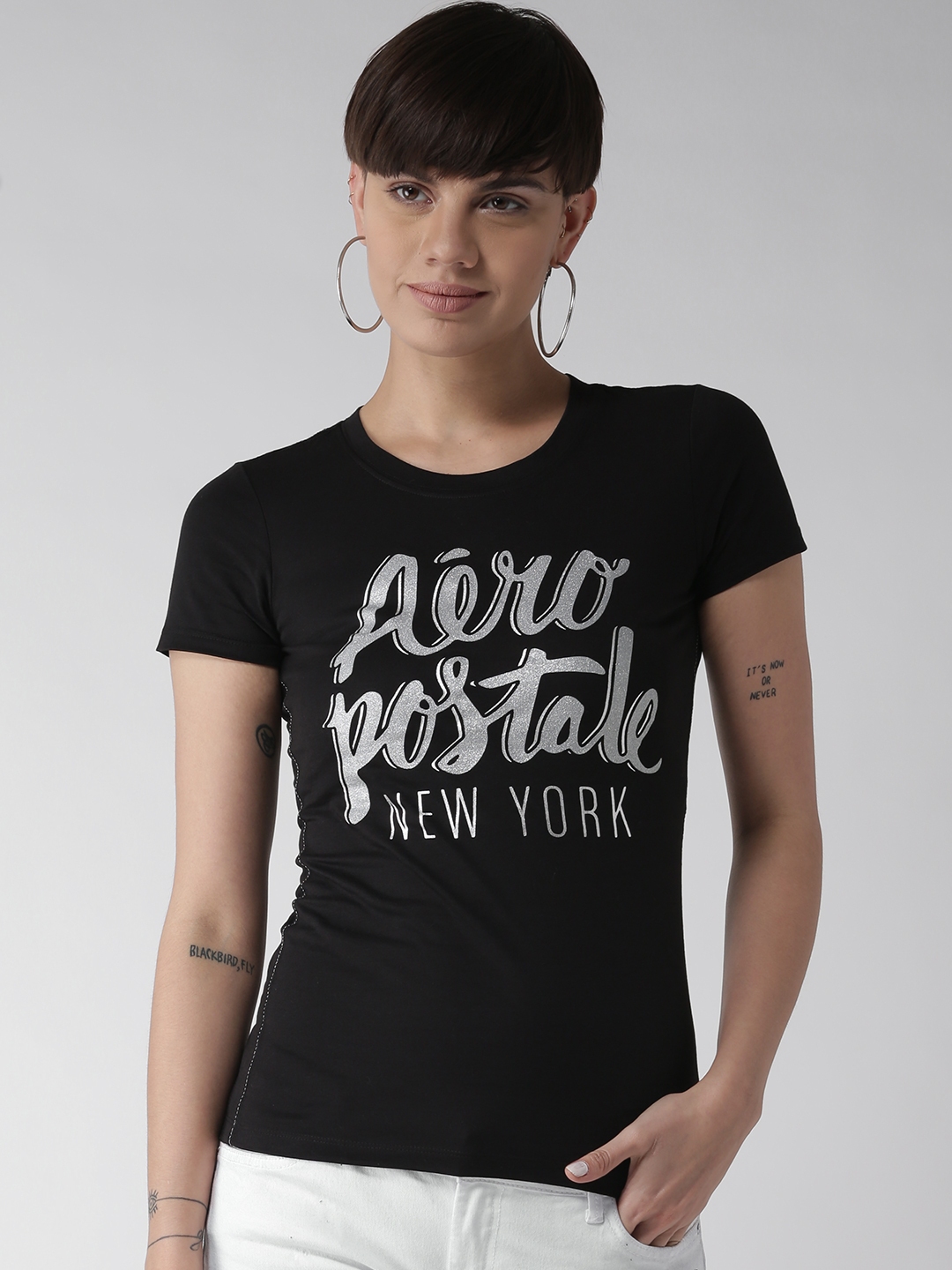 aeropostale black t shirt